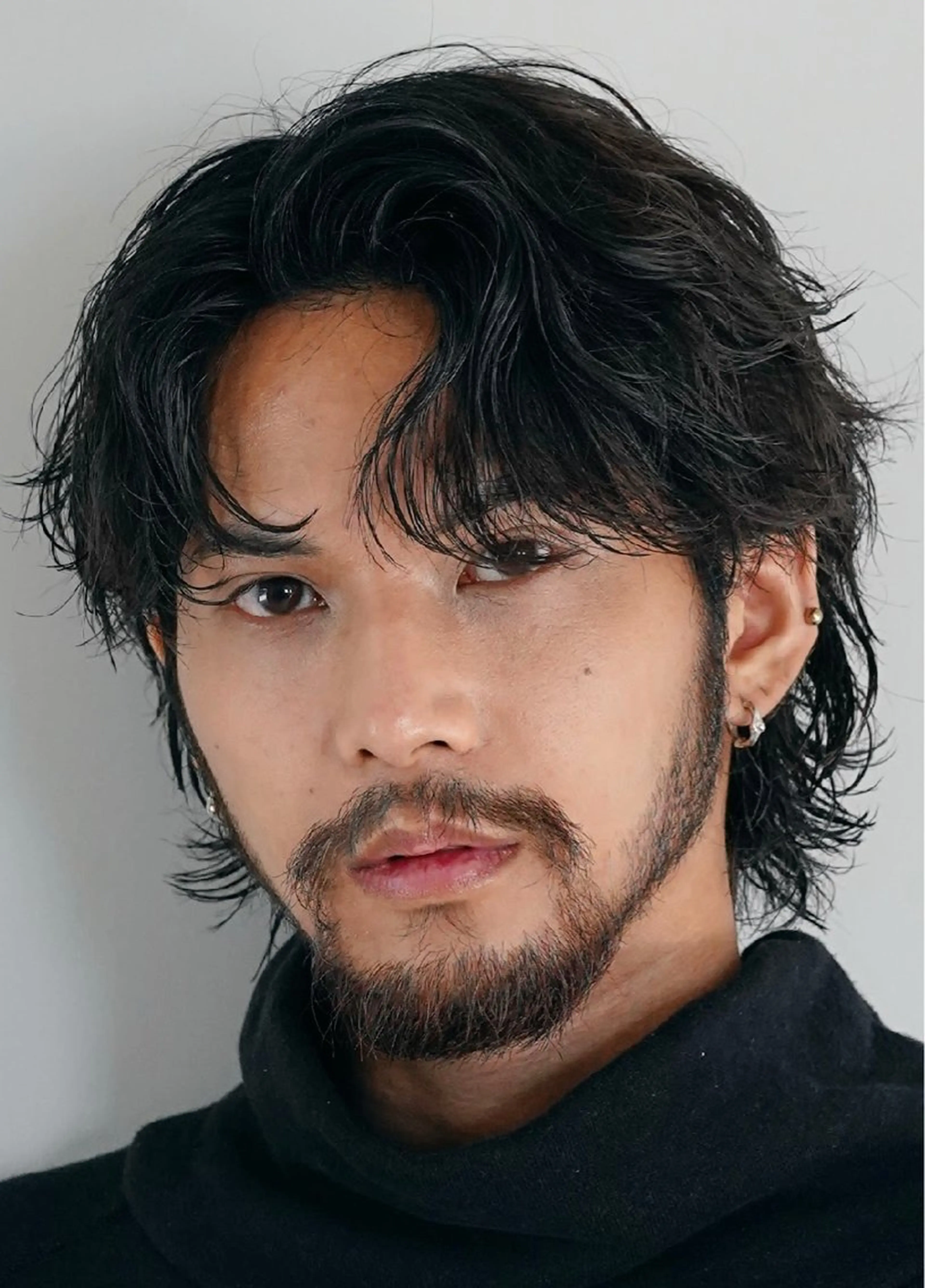 ミディアム カラー パーマ ヘアアレンジ メンズ fifth 窪田潤平のヘアスタイル