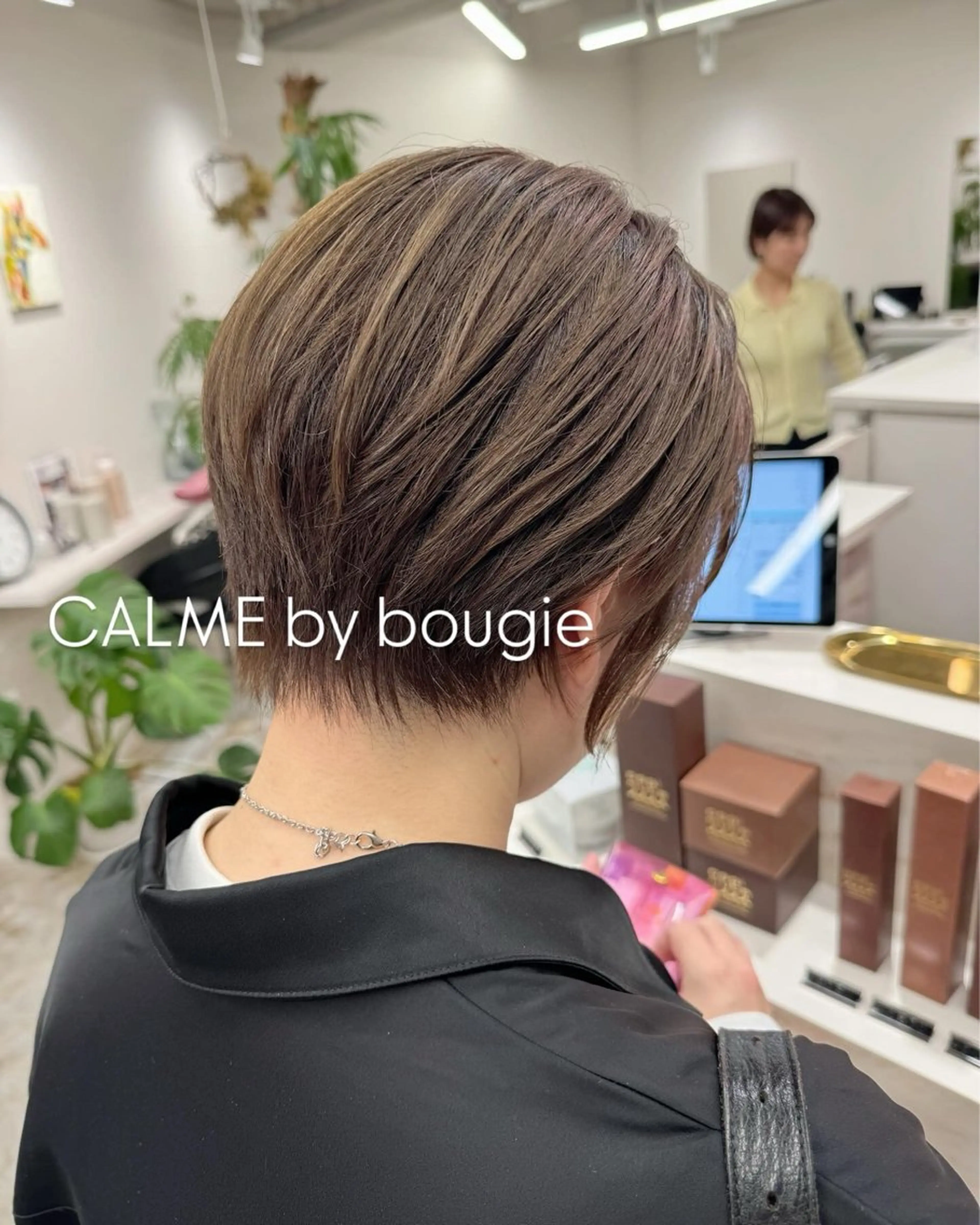 ショート CALME  by bougie ENAのヘアスタイル