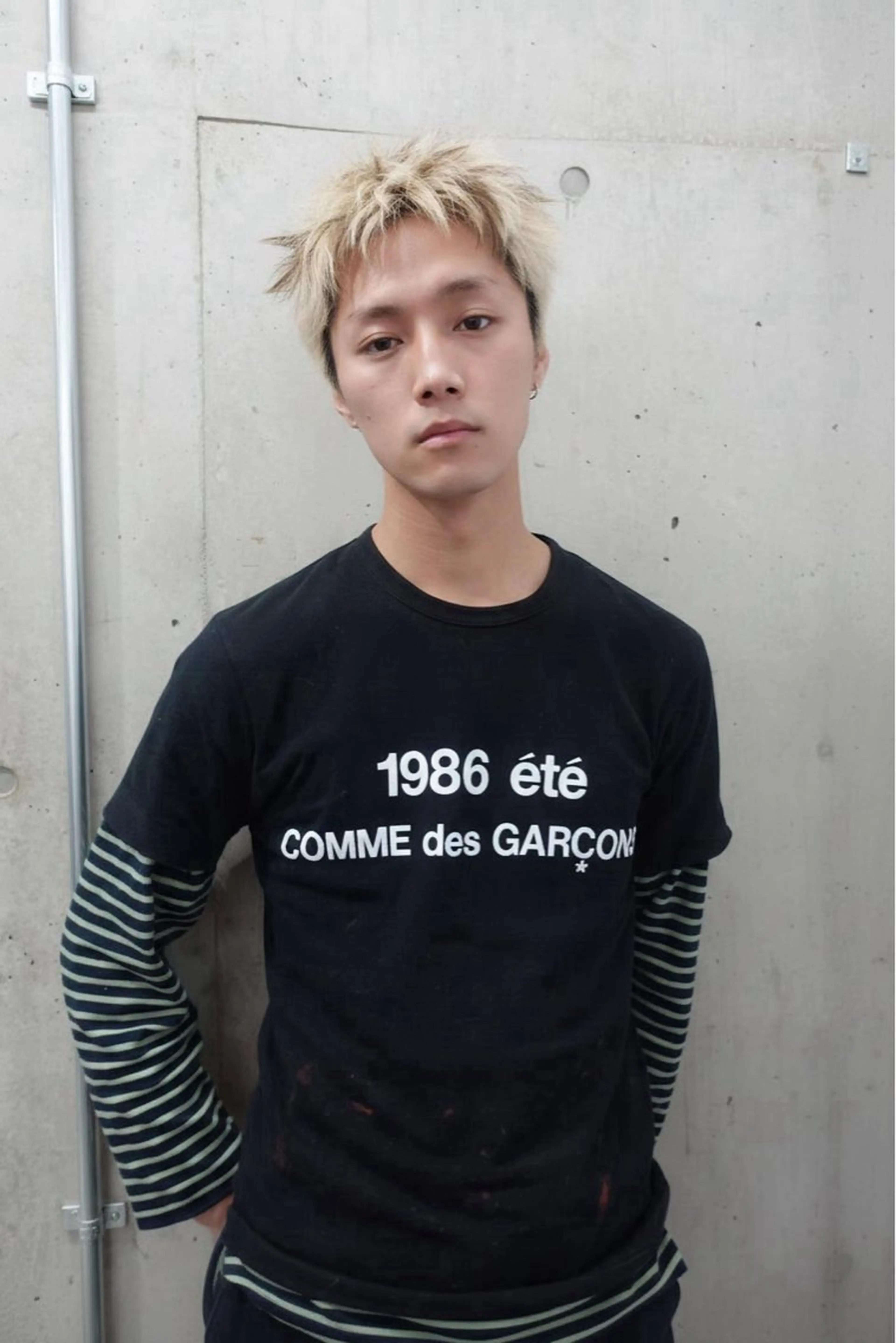 カラー メンズ ヘアカラー キタダ ヒロキのヘアスタイル