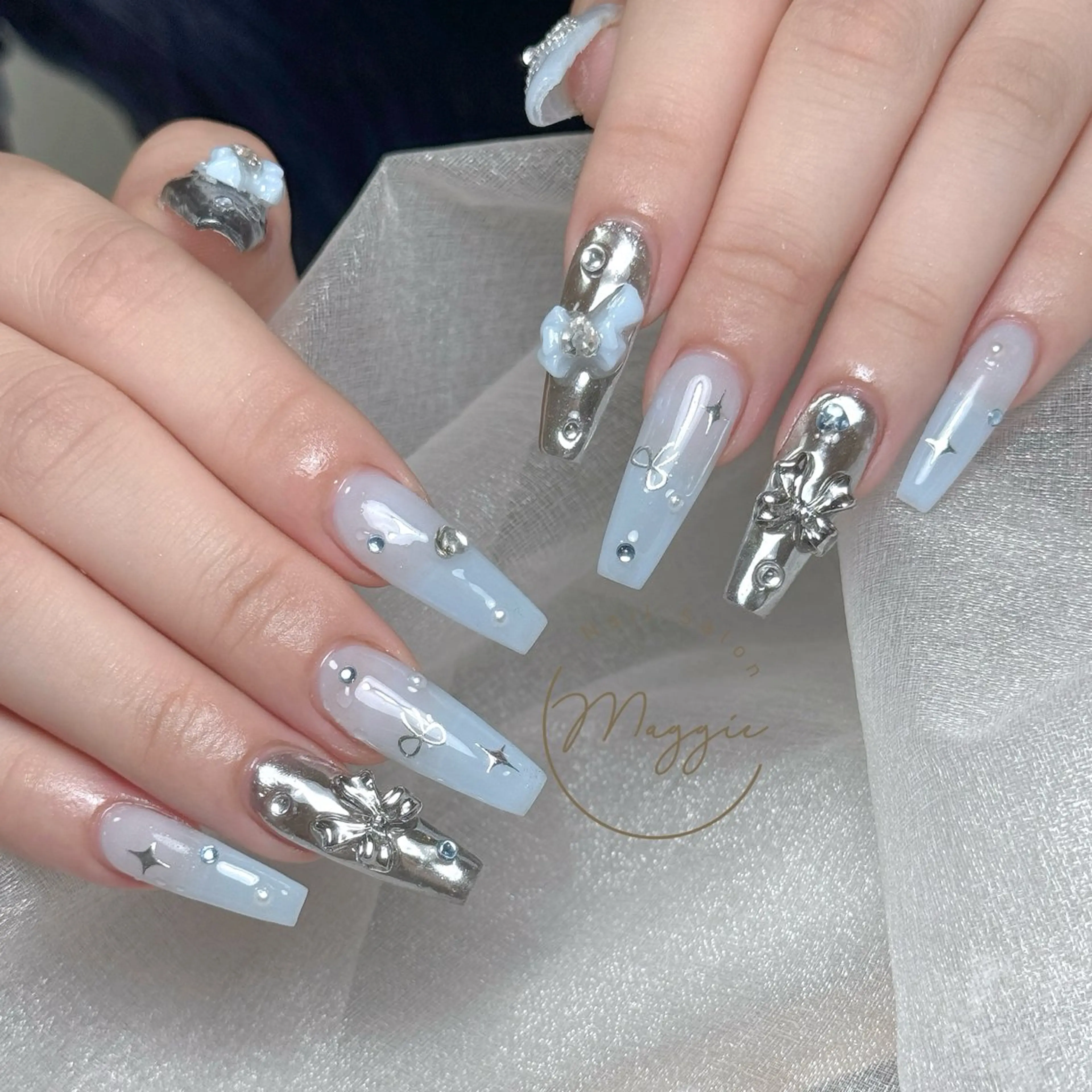 ネイル ハンドネイル Maggie Nail🦩のネイルデザイン