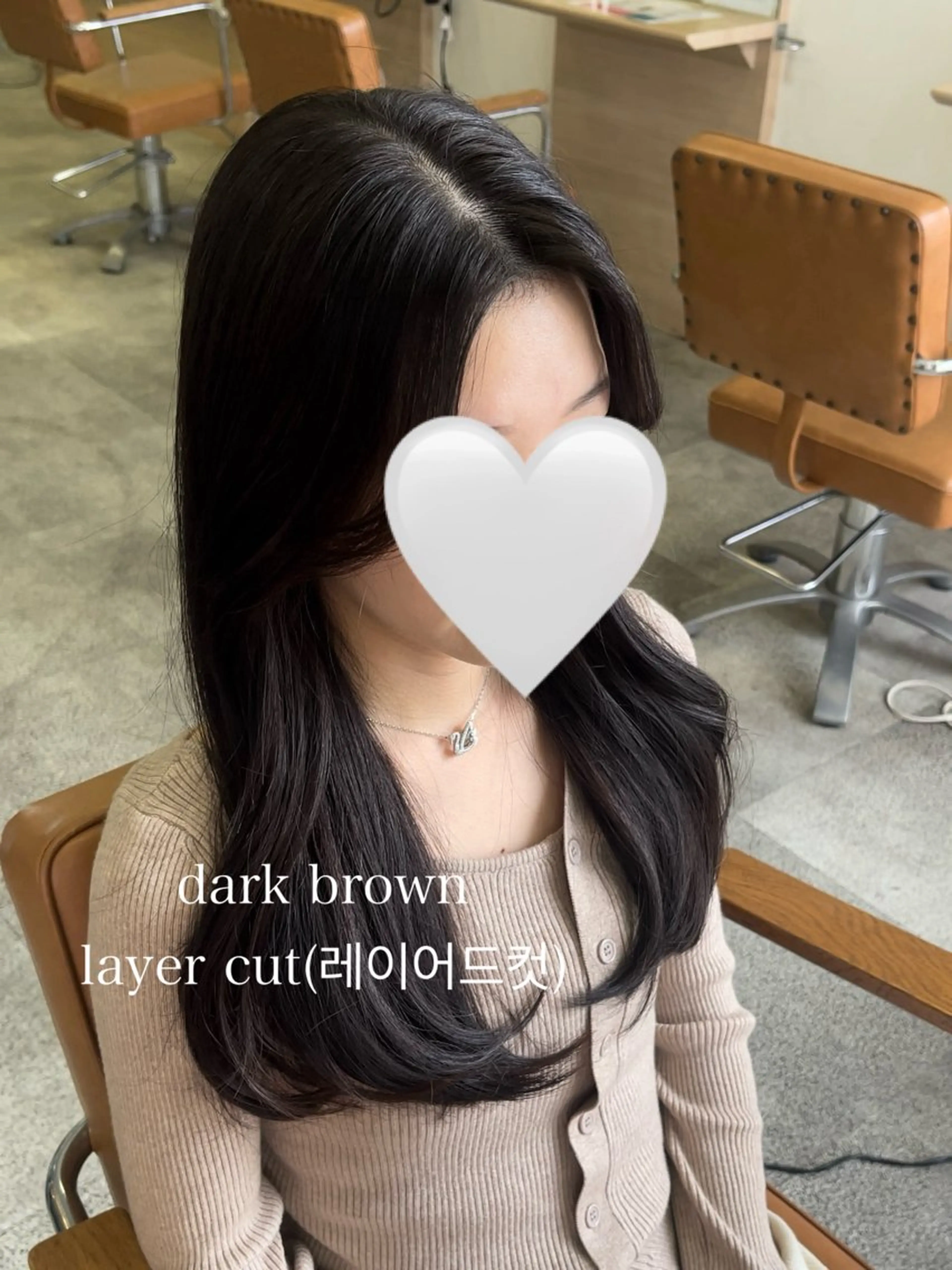 [人気メニュー🪽]初回・次回予約特典🫧韓国風カット+カラー+髪質改善TRの写真