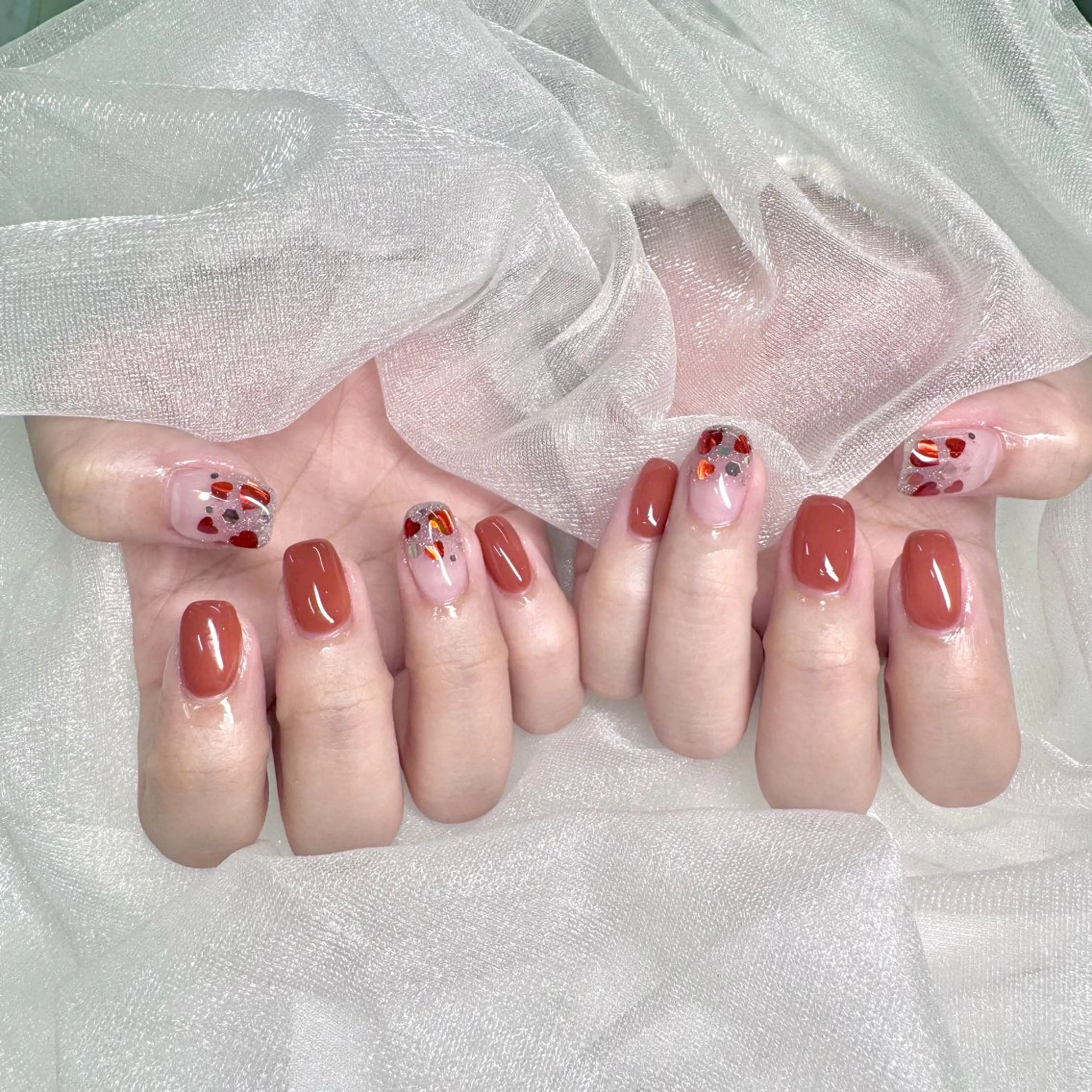 ネイル 山岸 夏菜のネイルデザイン