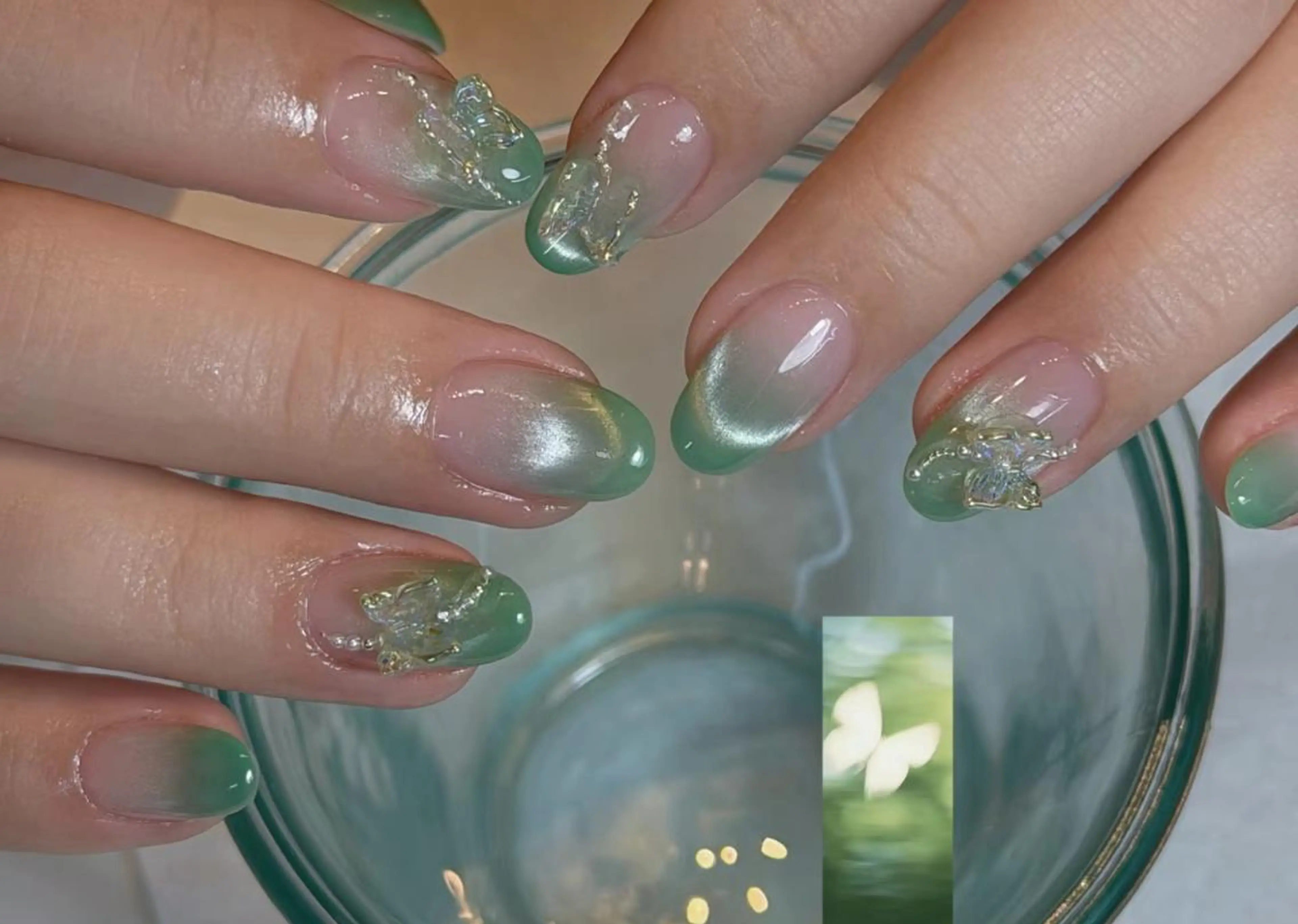 ネイル ハンドネイル By moonネイル 🌷ワンホン/韓国風のネイルデザイン