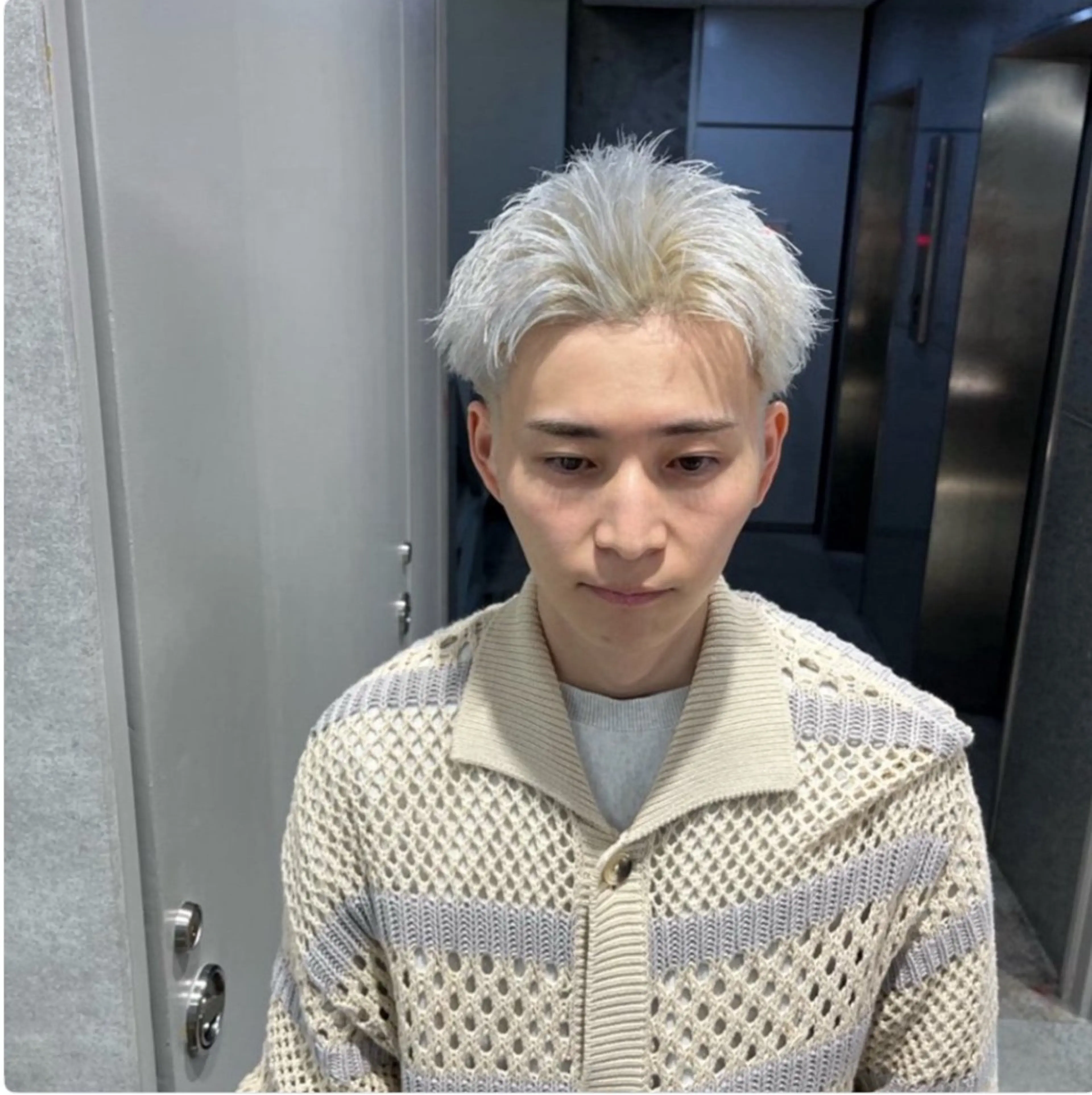 ショート カラー パーマ メンズ スパイキーショート ショートヘア 🔥メンズ 特化🔥菊水皐暉🔥のヘアスタイル