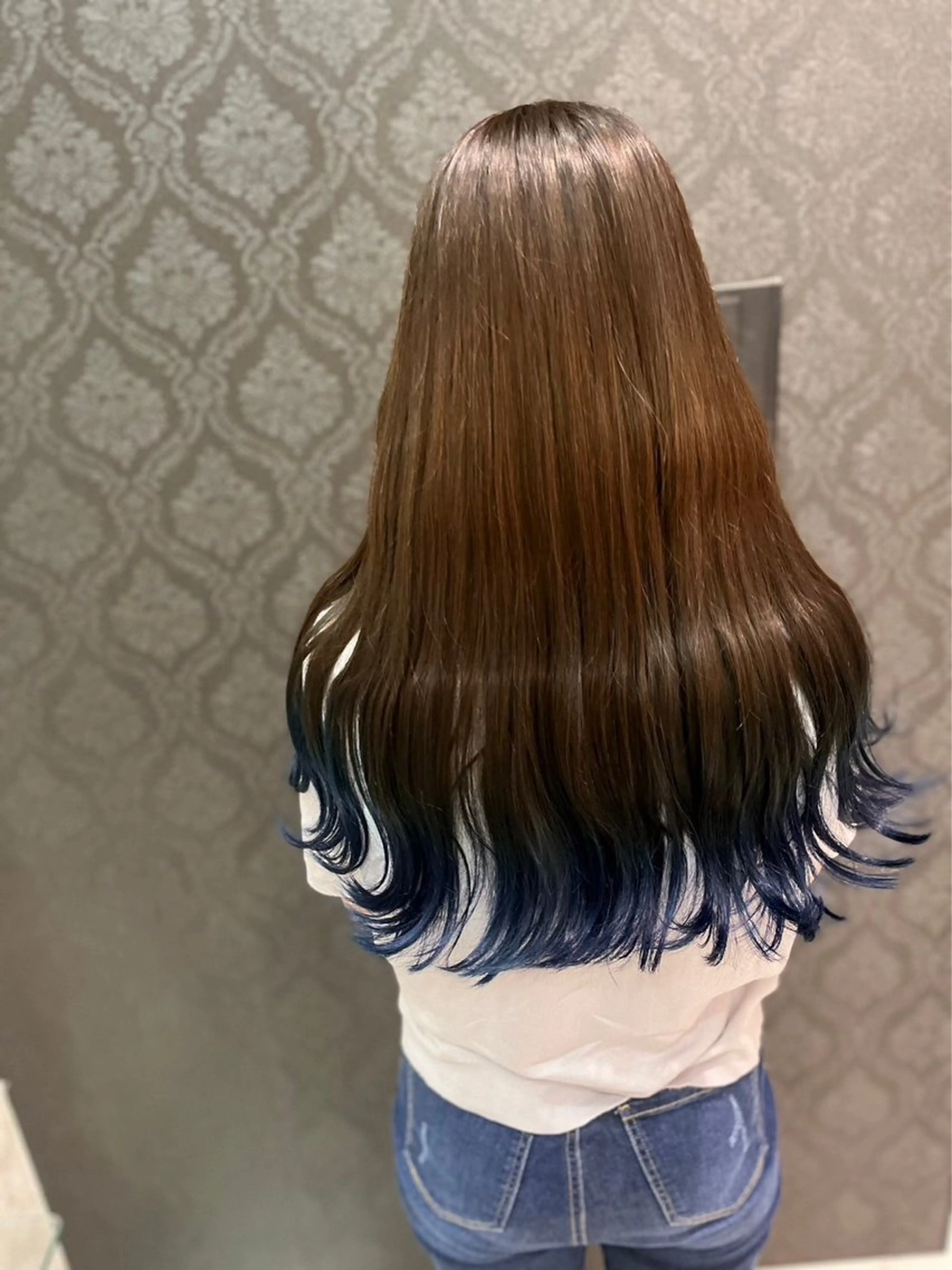 カラー ベージュカラー ブルーカラー ネイビーカラー ヘアカラー EARTH 🐢 鈴木優大 🐢のヘアスタイル