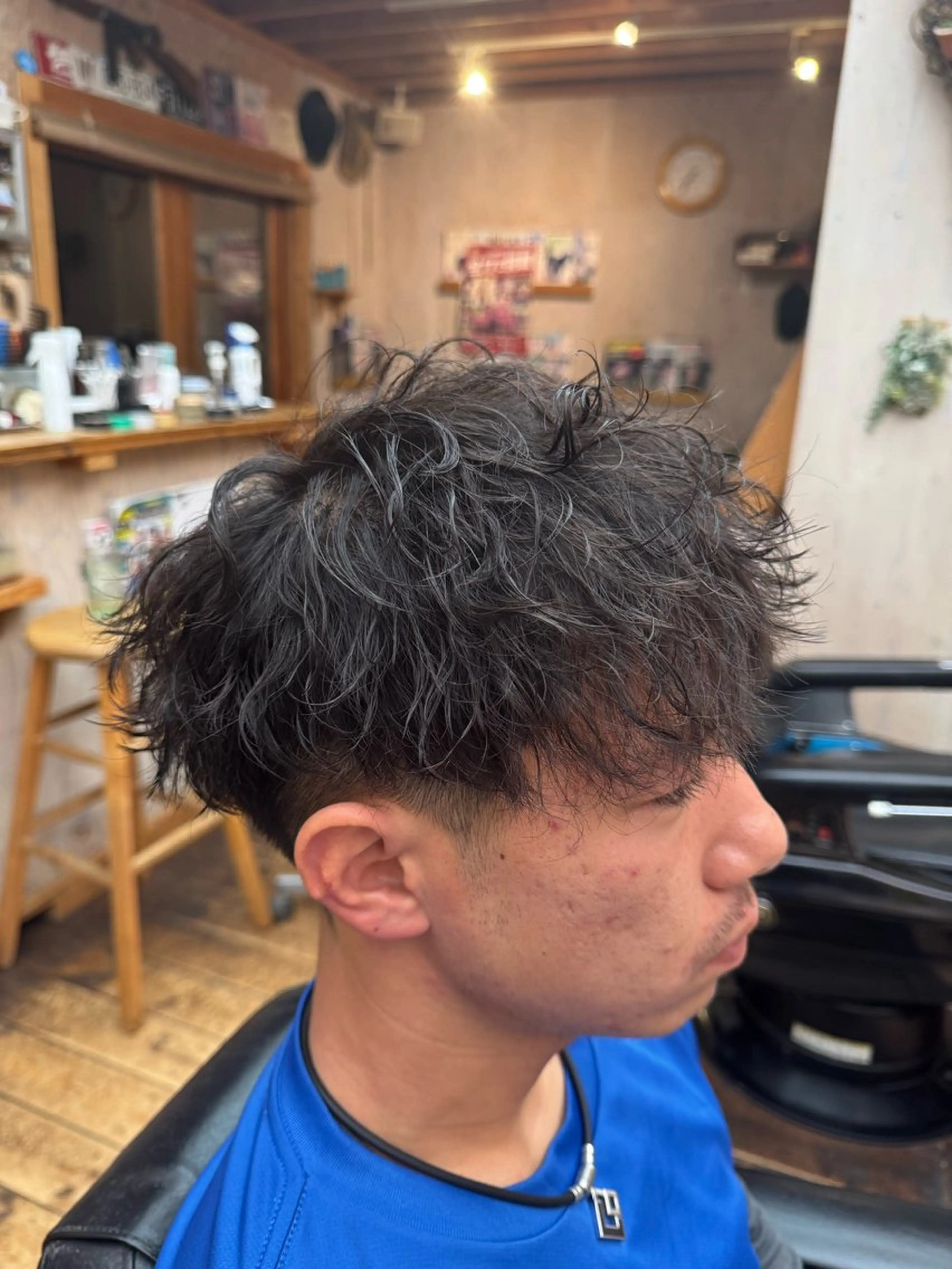 パーマ メンズ MY FIRST大山 一輔のヘアスタイル