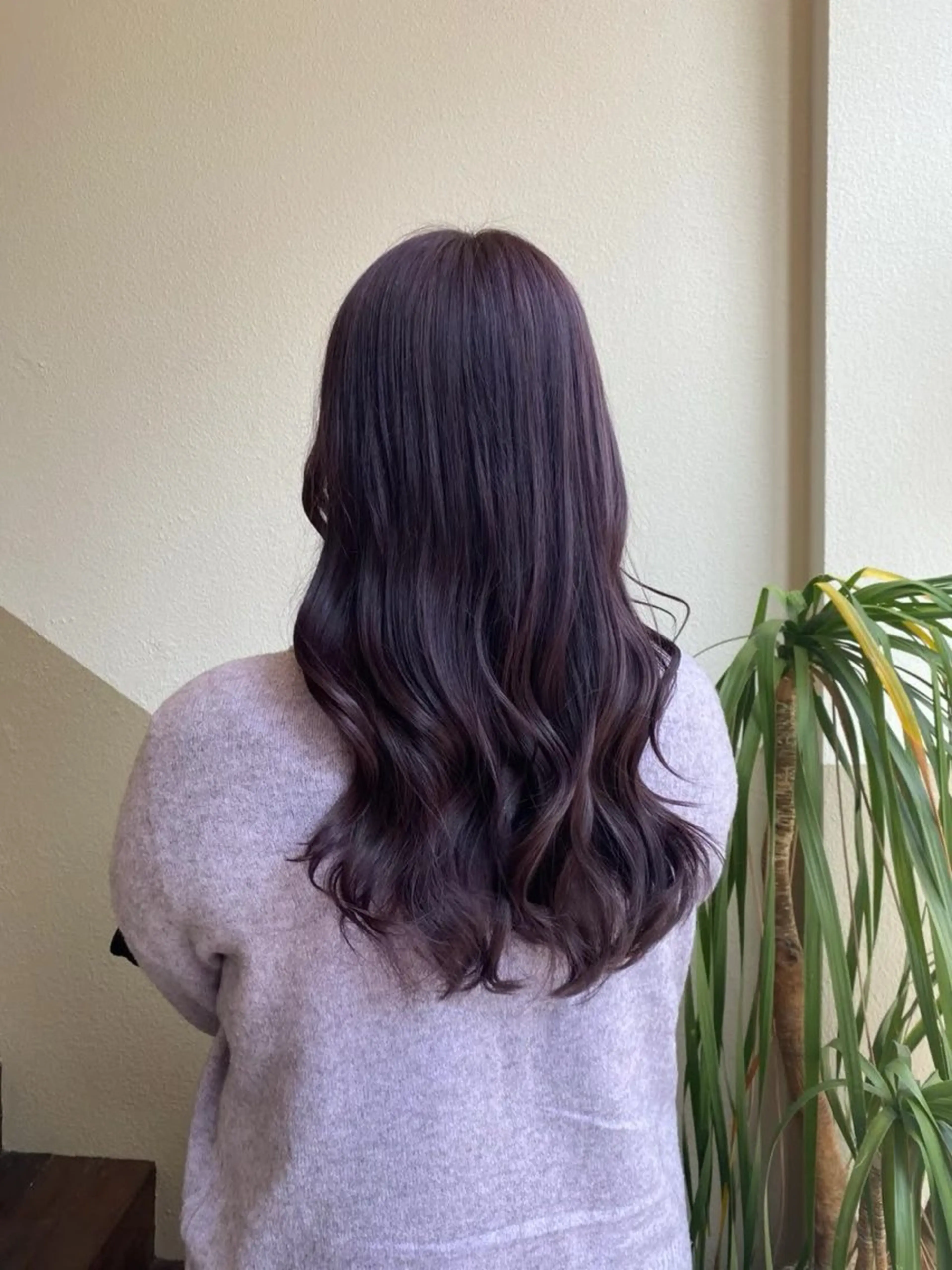 ロング カラー 透明感カラー/ 小顔カット/ミヅキのヘアスタイル