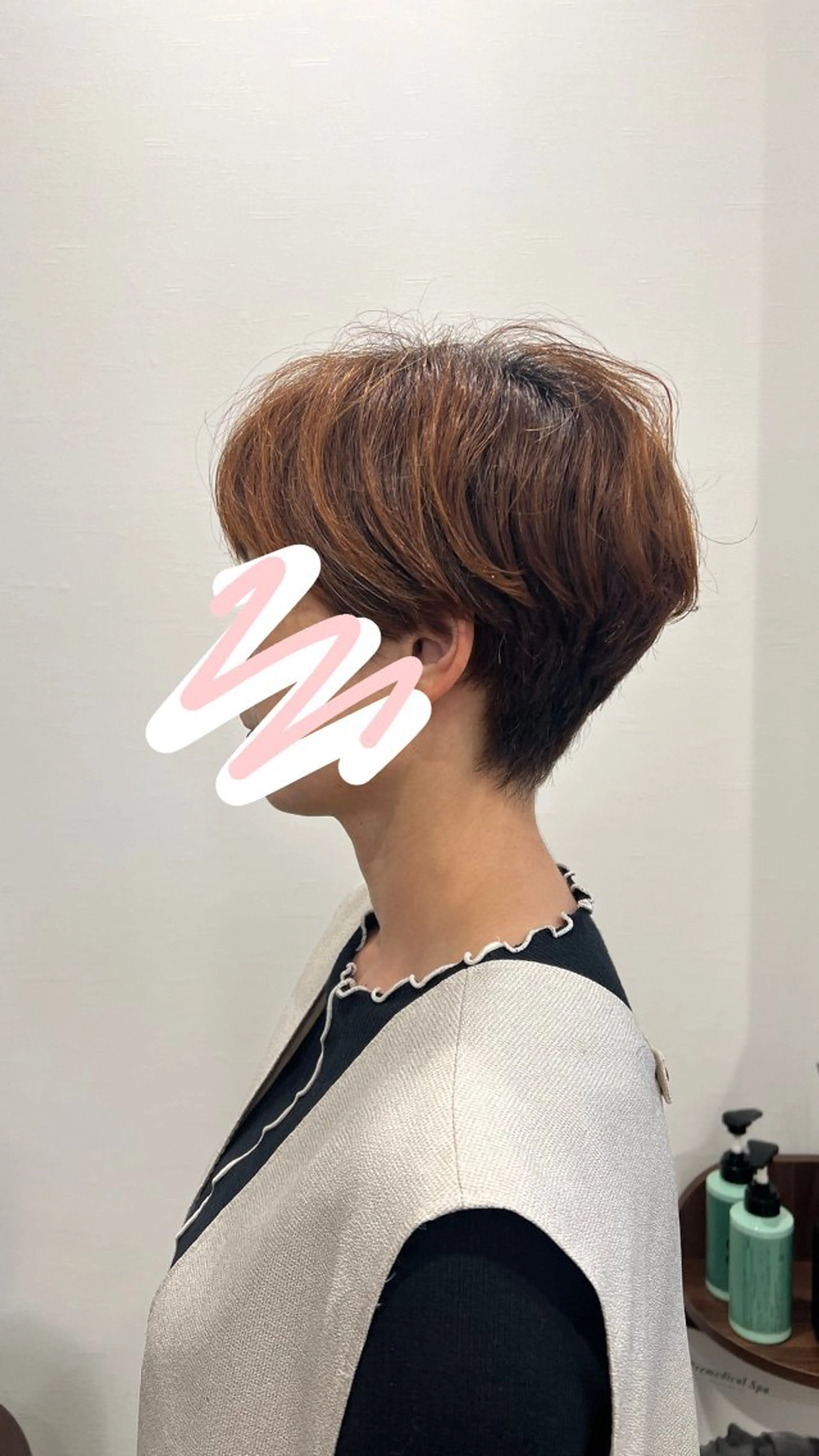 ショート 松島 梨乃のヘアスタイル