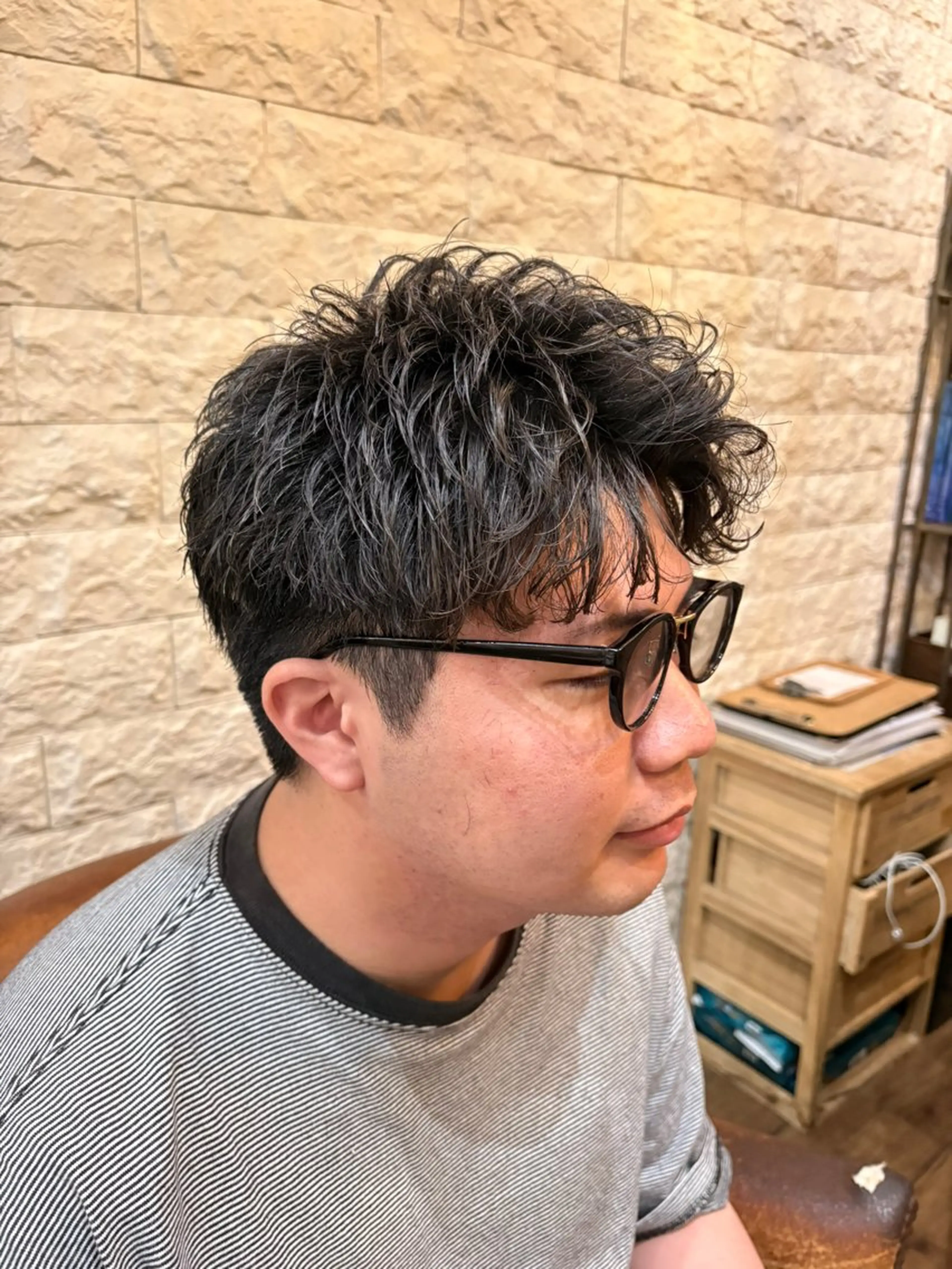 🧑‍🦱カット＋パーマ🧑‍🦱の写真