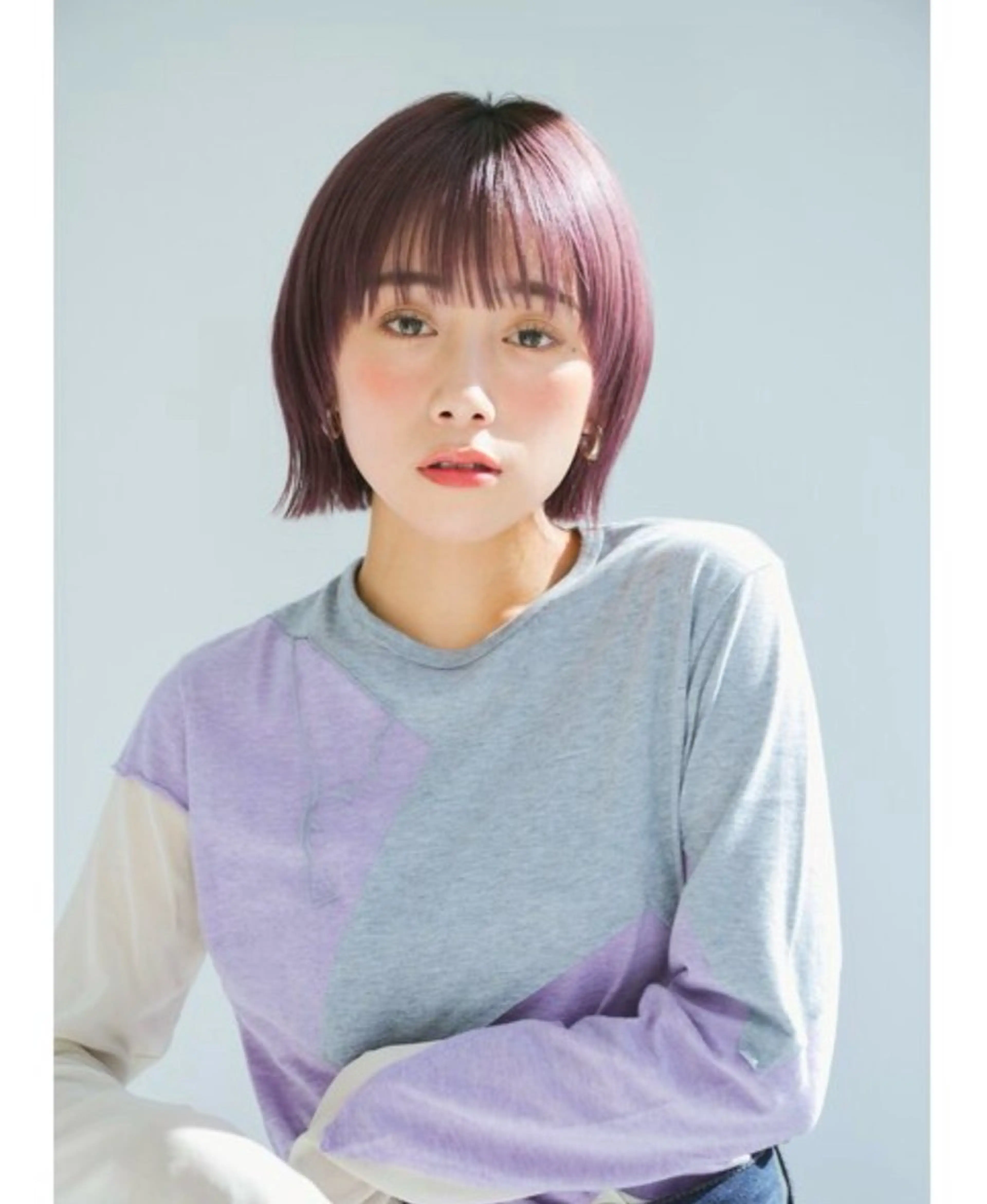 カラー ヘアカラー little ひなたのヘアスタイル