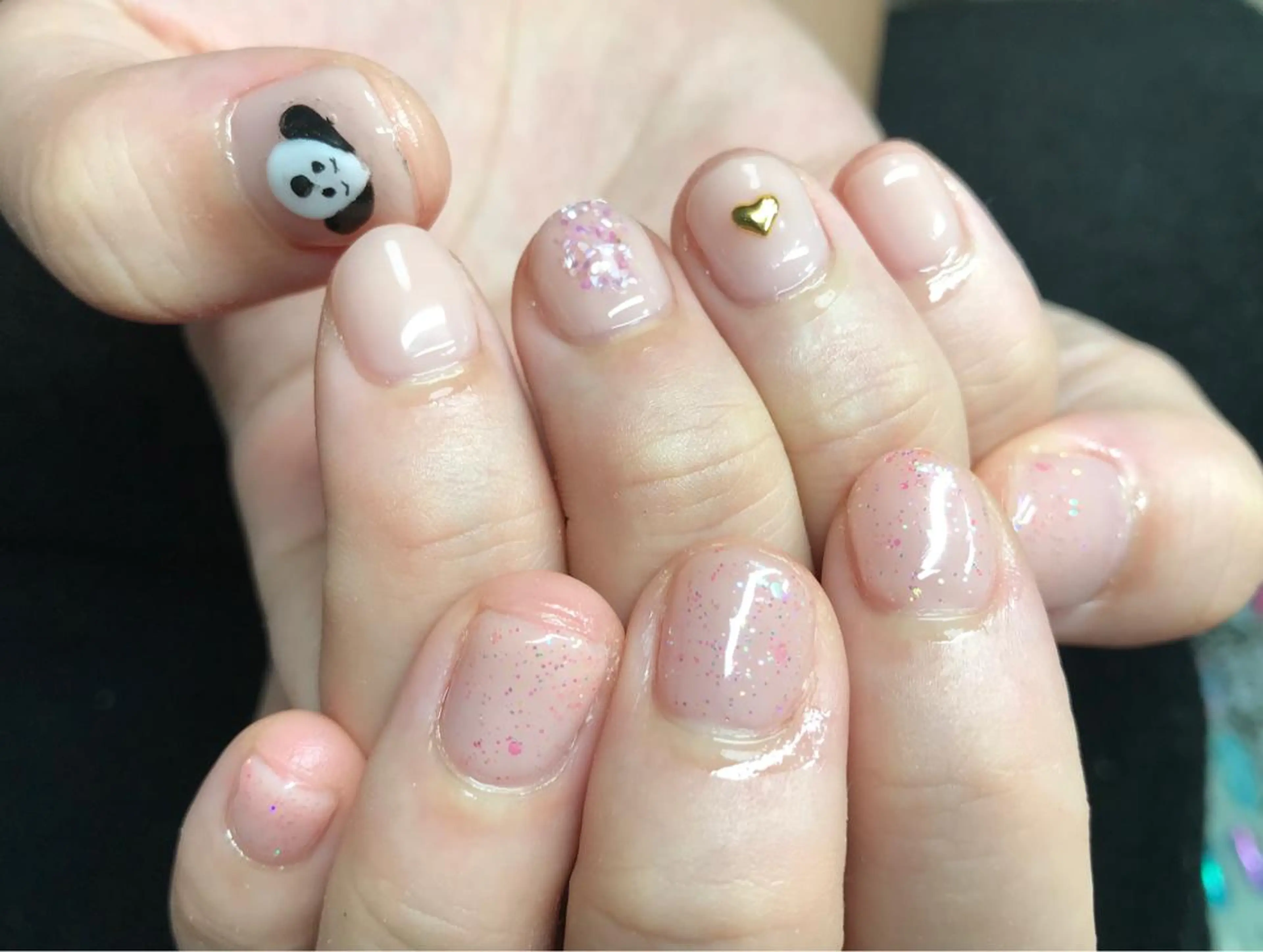 ネイル ハンドネイル Mana‪ ‪·͜· ❤︎‬のネイルデザイン