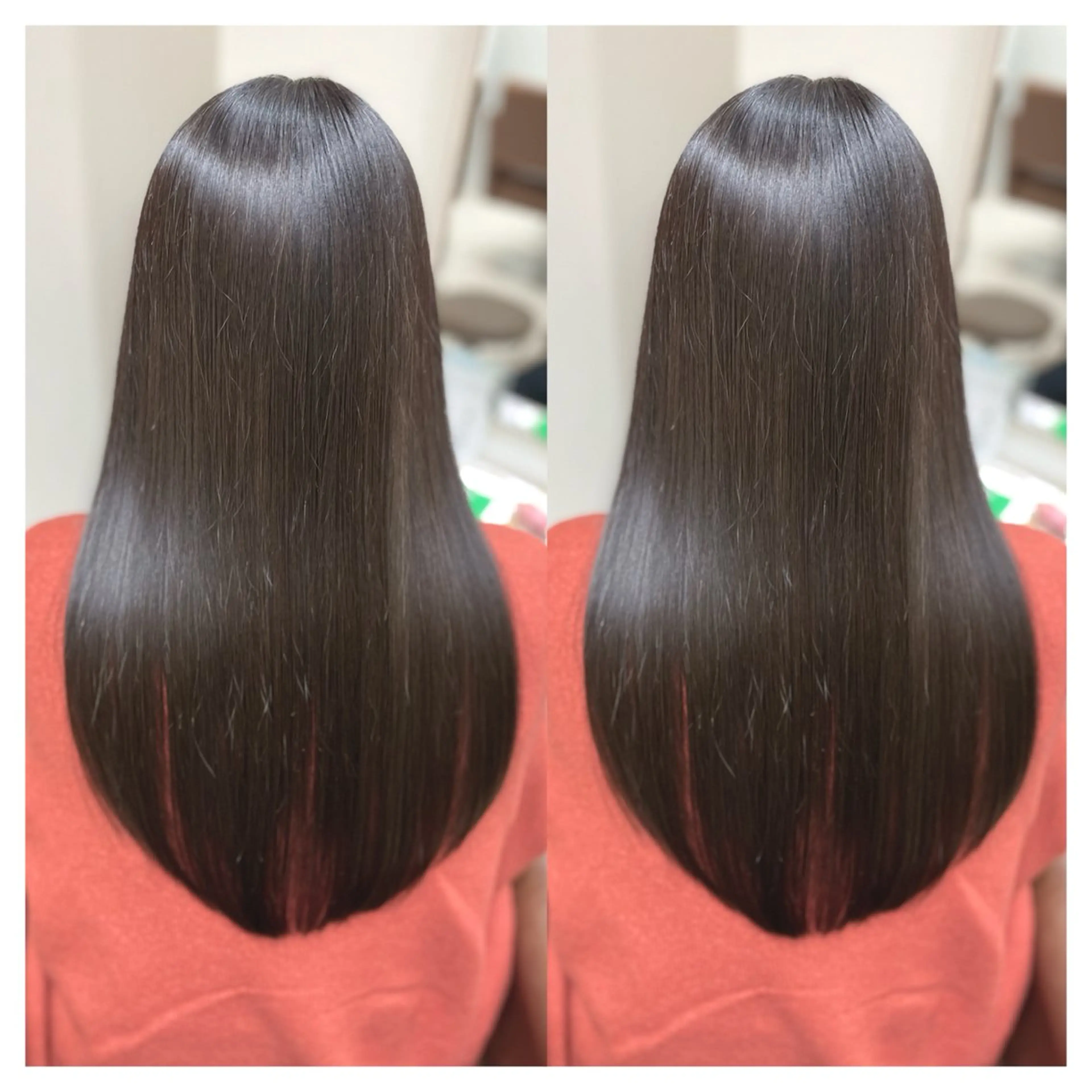 ロング カラー カット ヘアカラー トリートメント 村山 茉衣のヘアスタイル