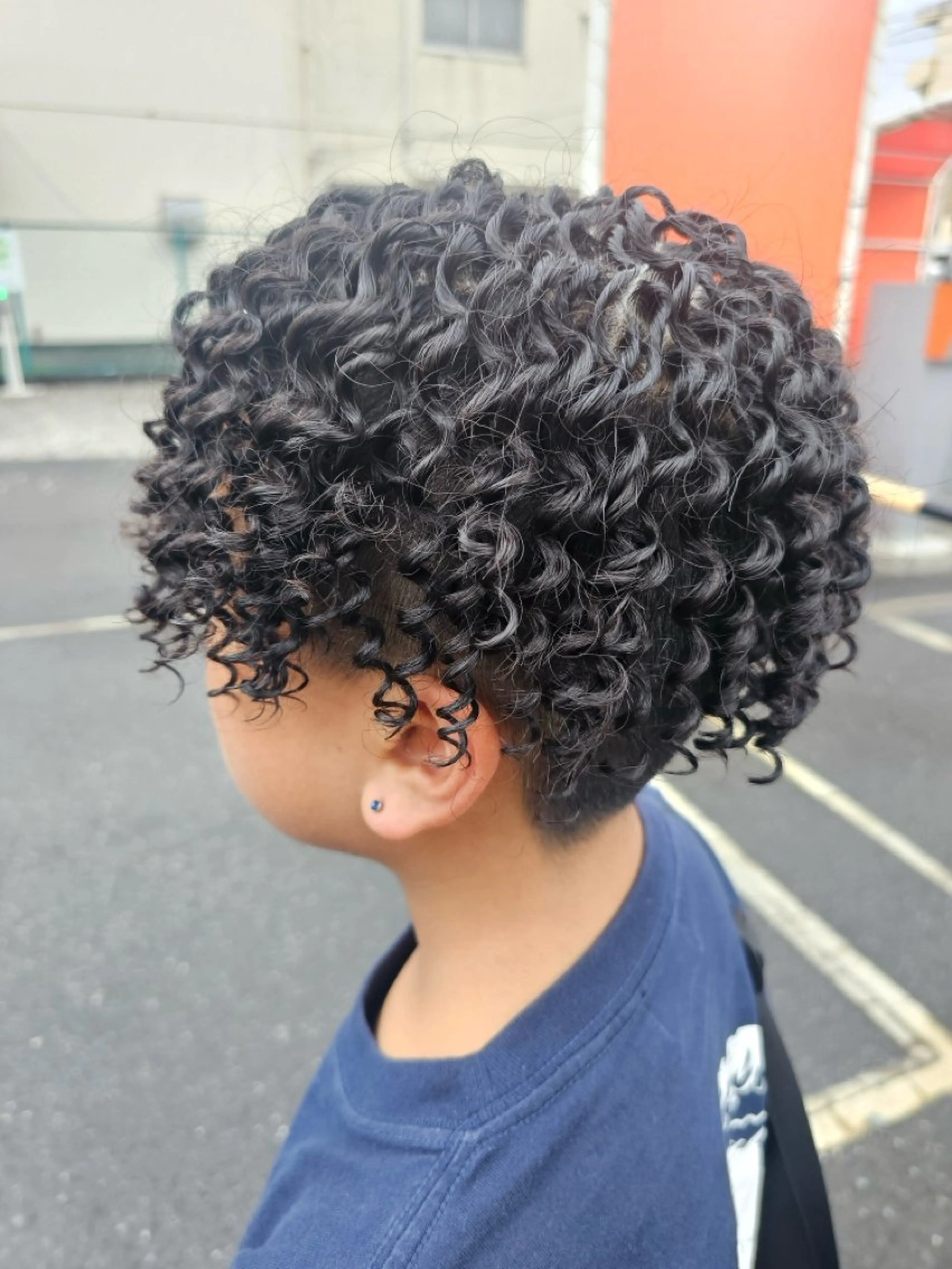 パーマ メンズ メンズパーマ スパイラルパーマ ｖｉｖi ヴィヴィのヘアスタイル