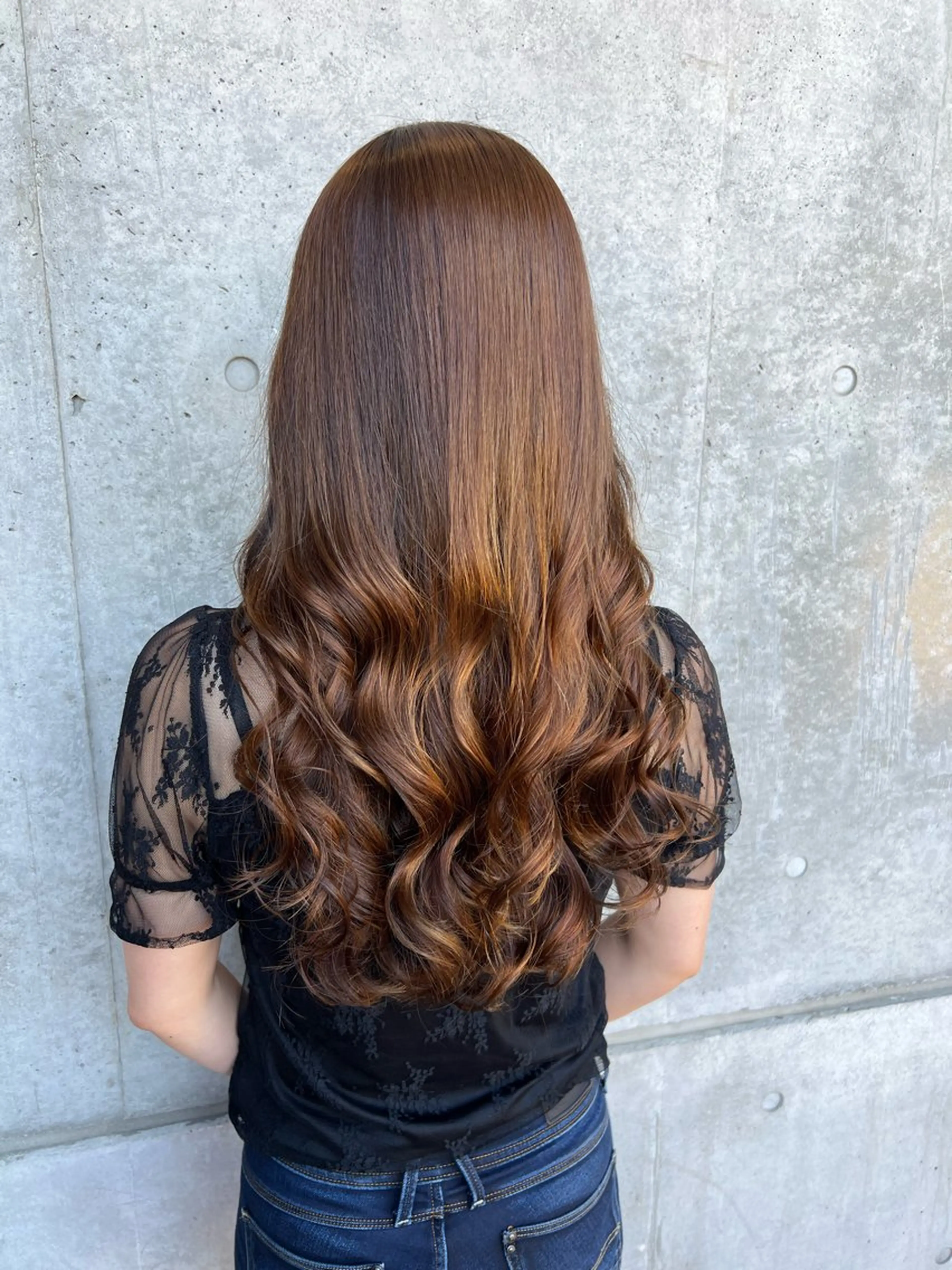 ロング パーマ カット パーマ 高橋 竜也のヘアスタイル