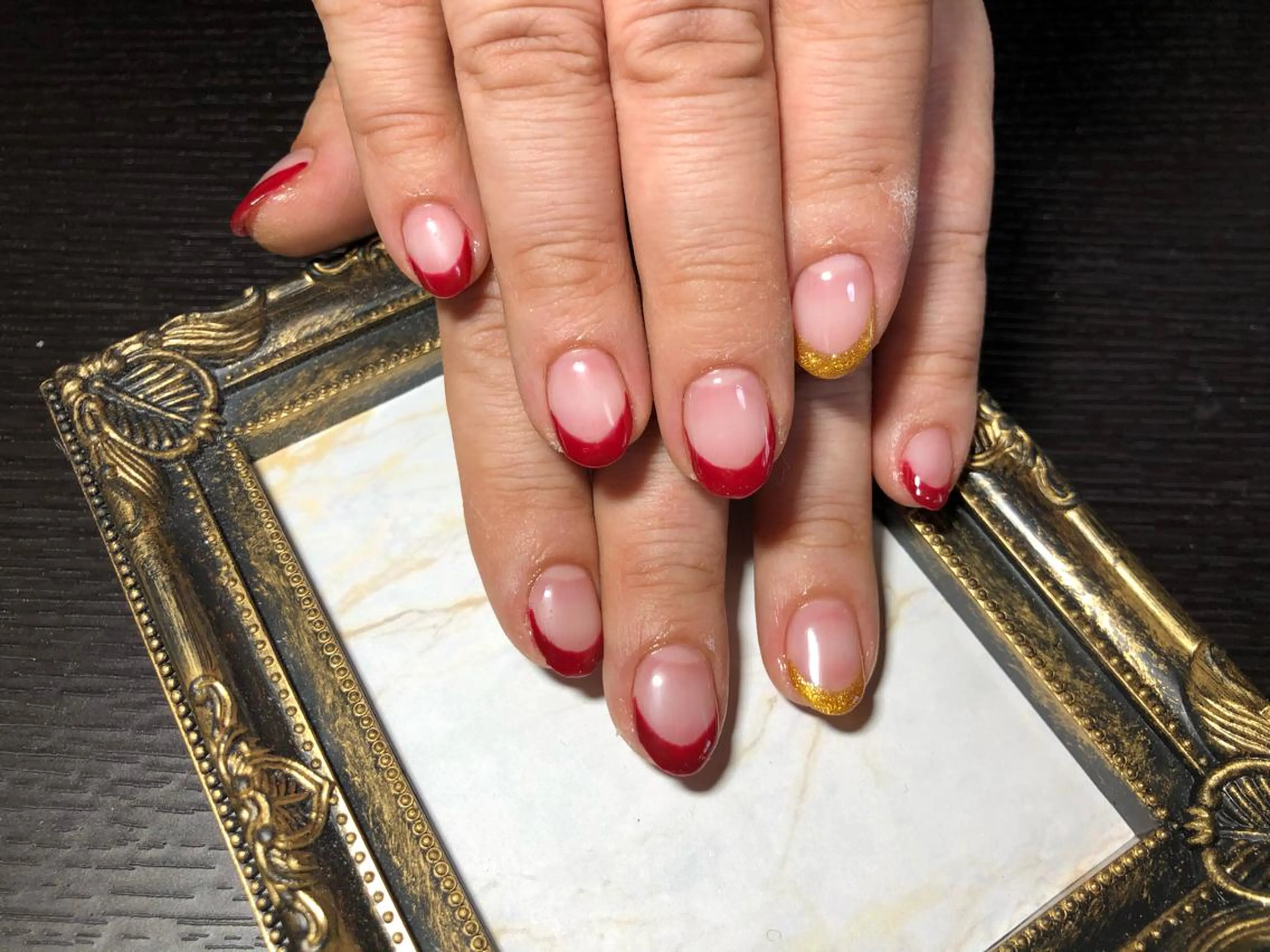 ネイル アートネイル フレンチネイル Nail salon Caco.のネイルデザイン