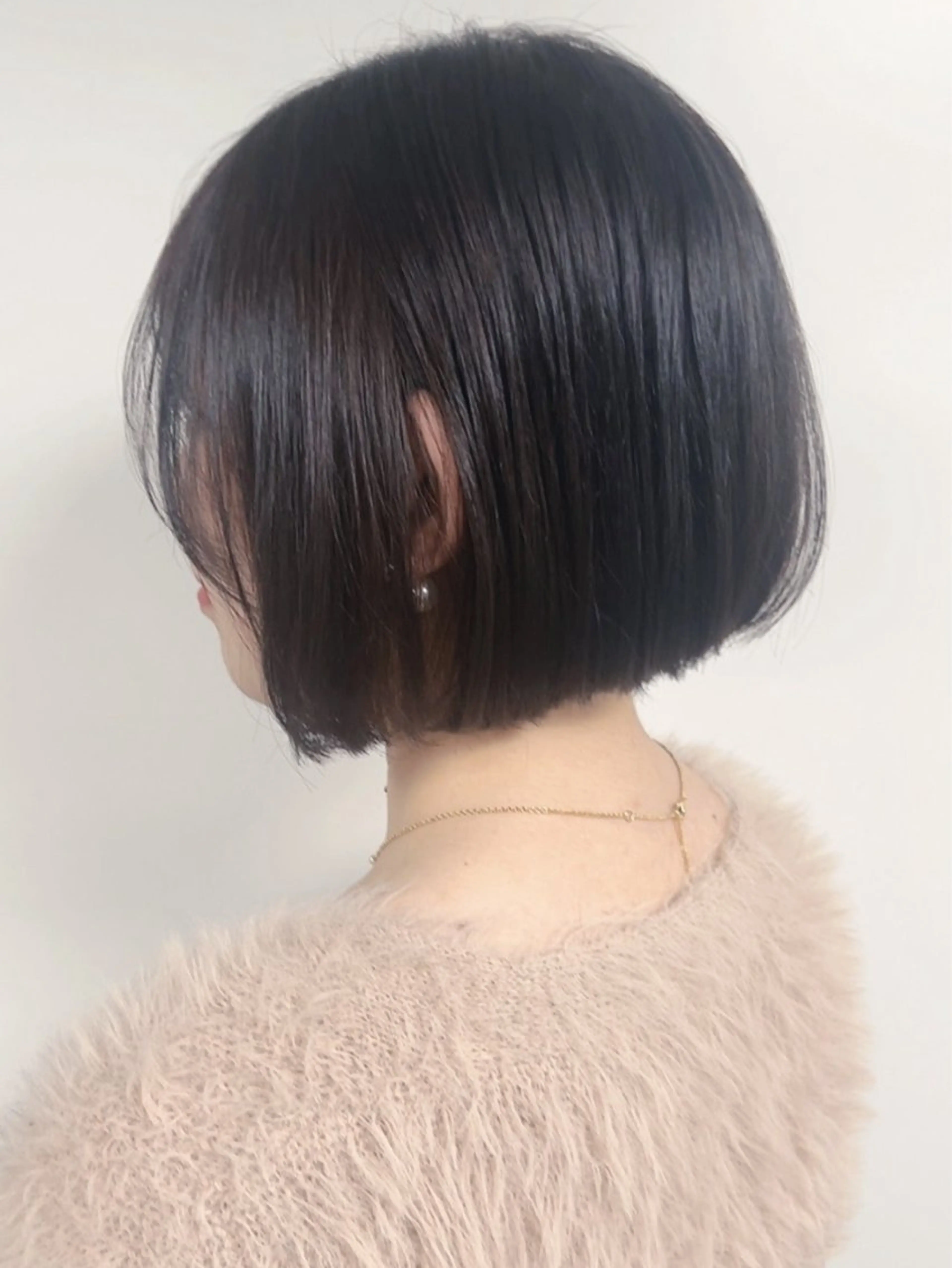 ショート 似合わせカット 松岡彩華 ボブ /グレージュのヘアスタイル