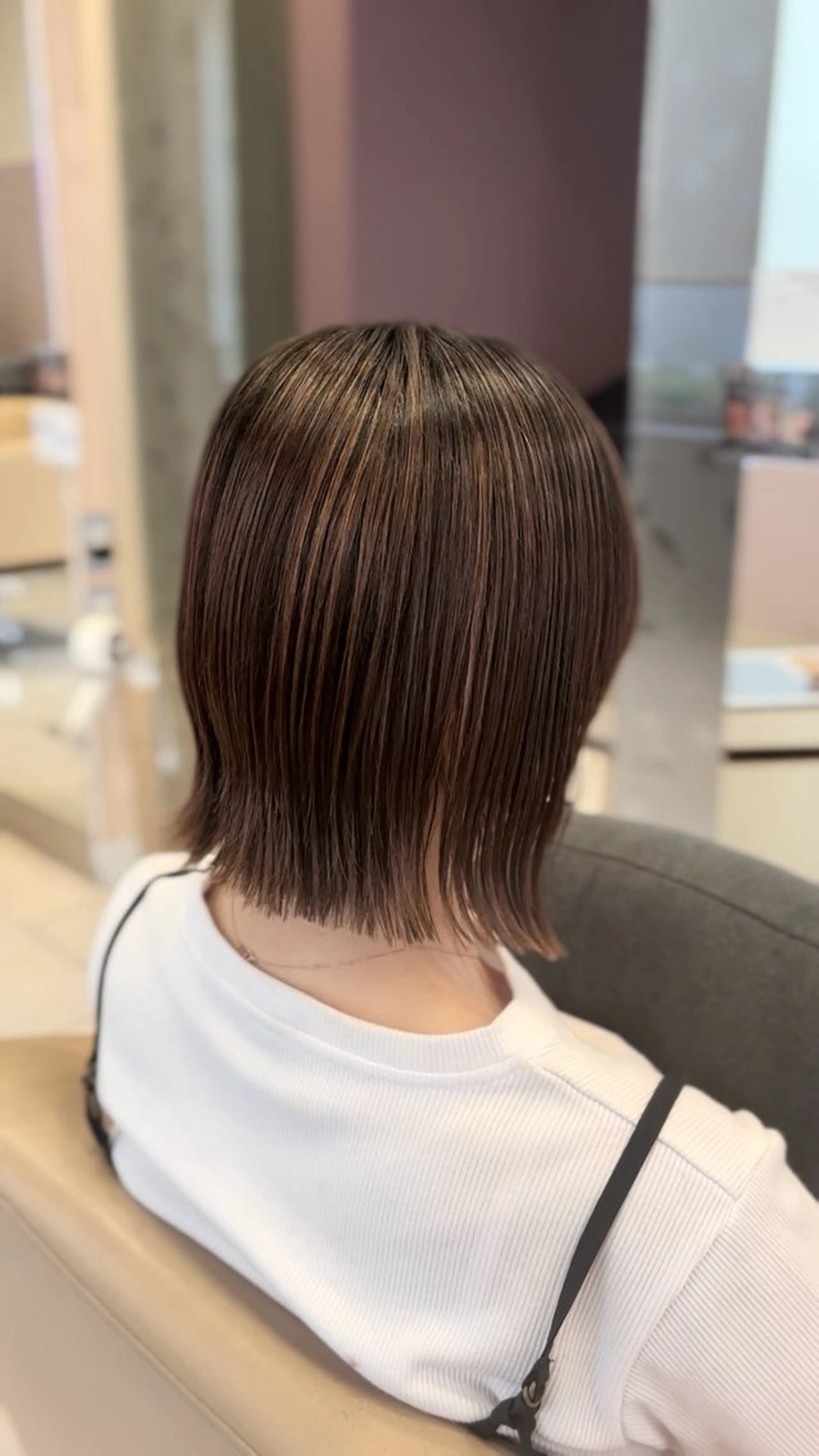 ショート カラー カット 縮毛矯正 レイヤー/ショート /Yutaのヘアスタイル