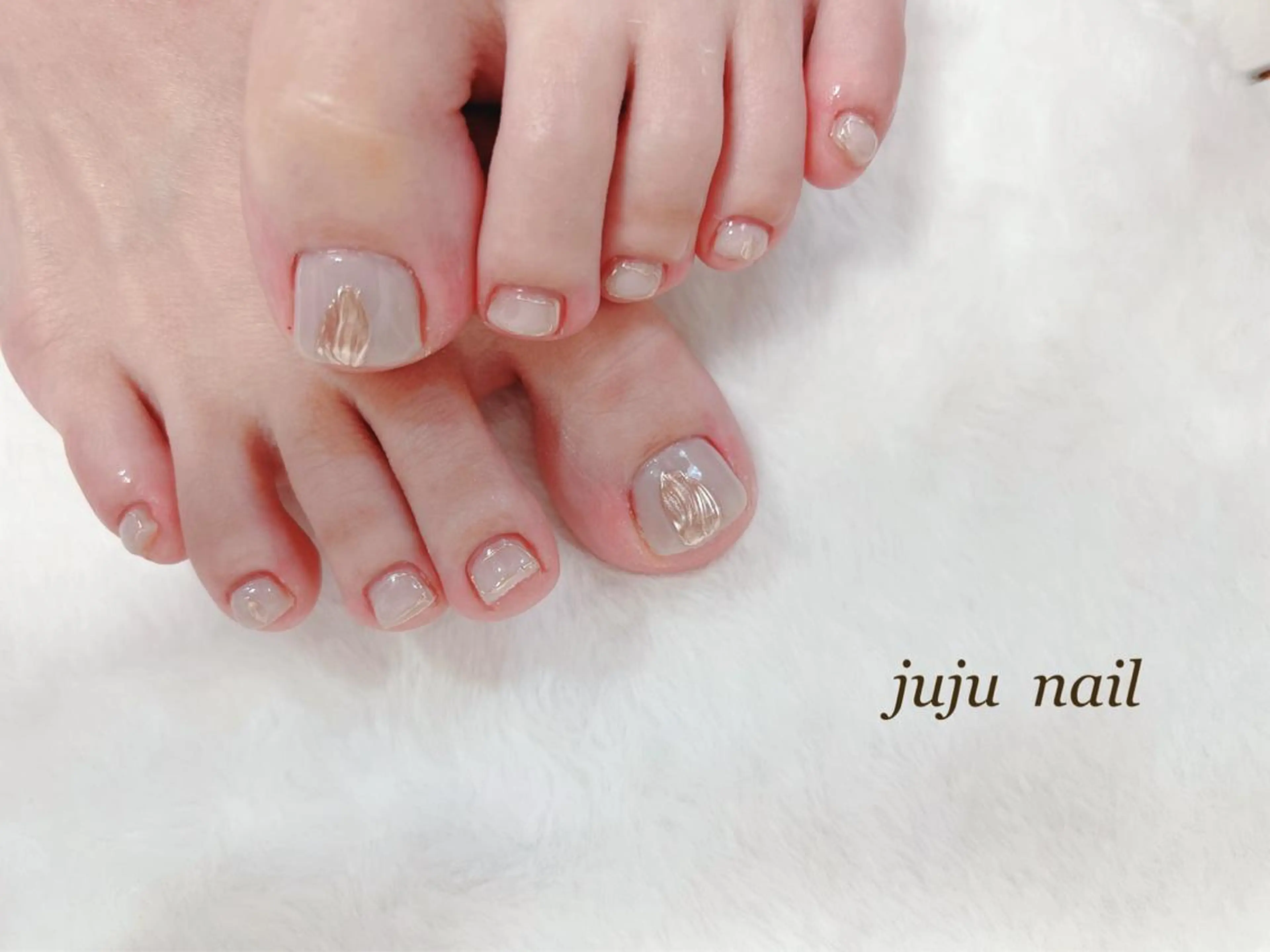 ネイル フットネイル juju nailのネイルデザイン