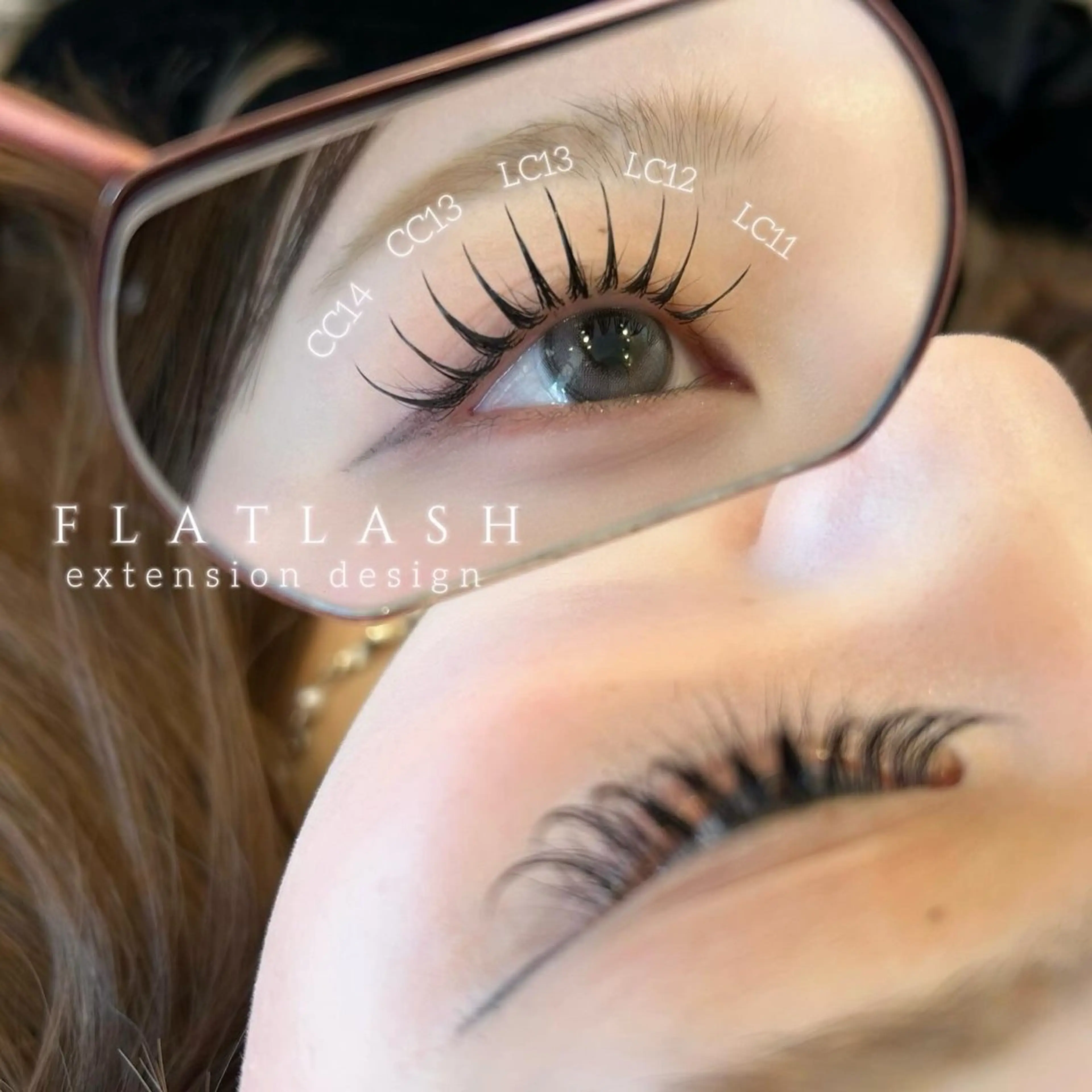 【3月限定✨】LED flat lash 上120本 下30本の写真