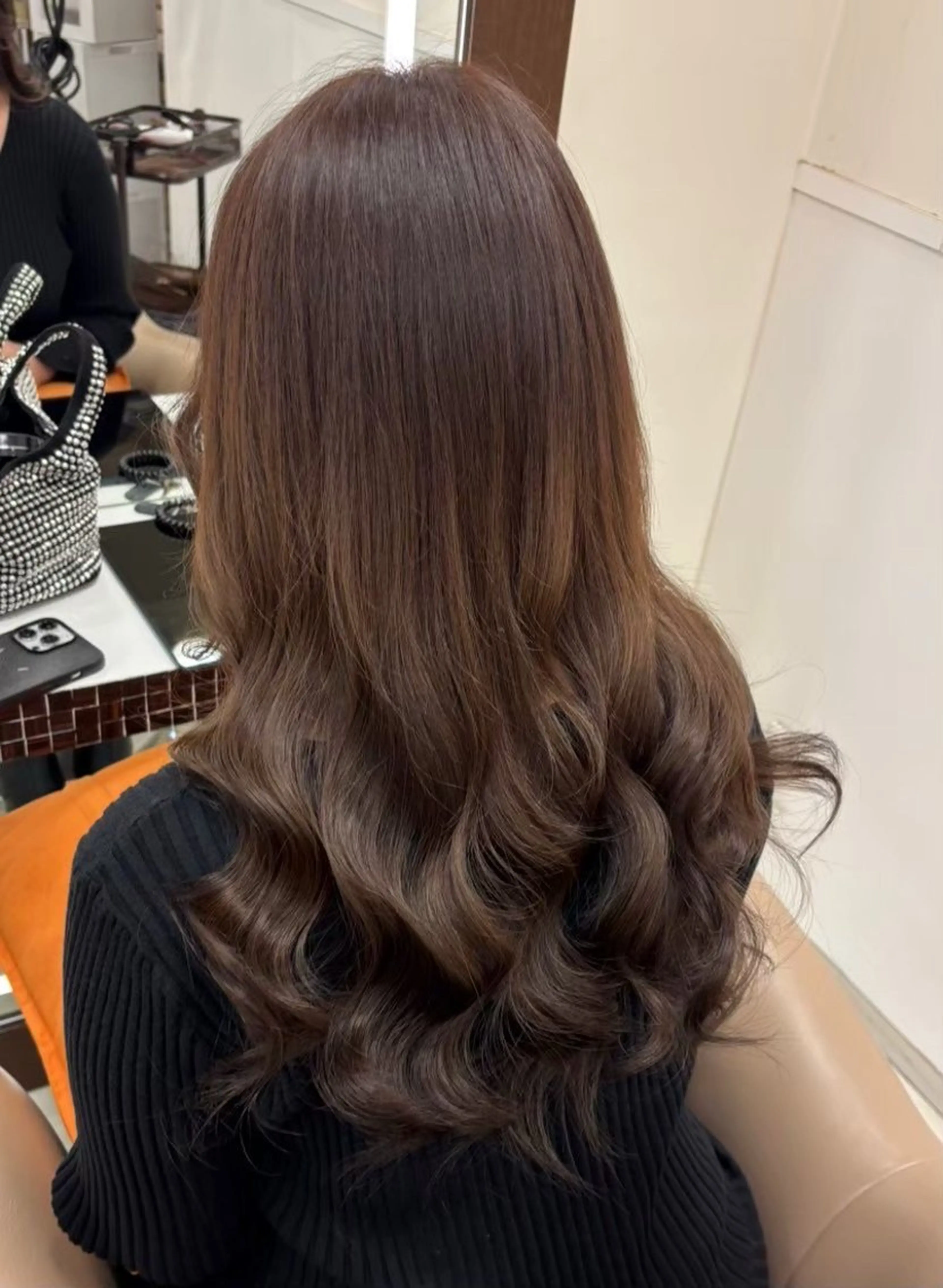 ロング カラー 透明感カラー ヘアカラー 横浜 エクステ🎀/ カラー🌙┊︎もものヘアスタイル