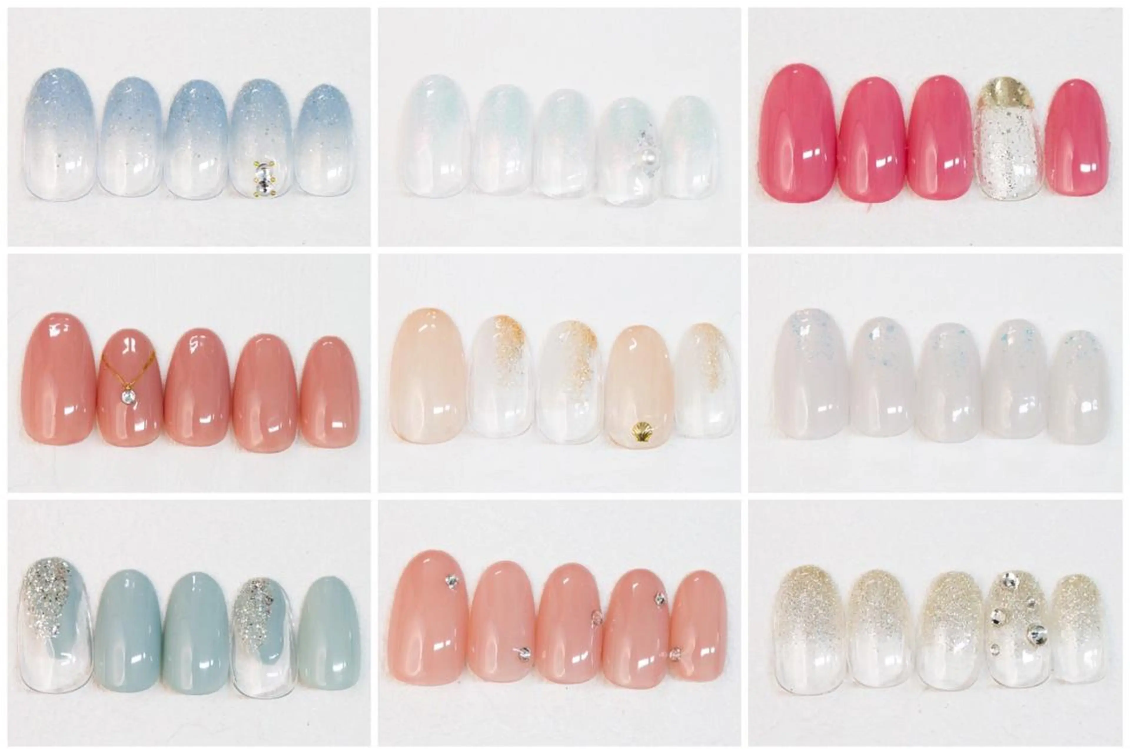 ネイル シンプルネイル クレアラルーチェ 広島店のネイルデザイン