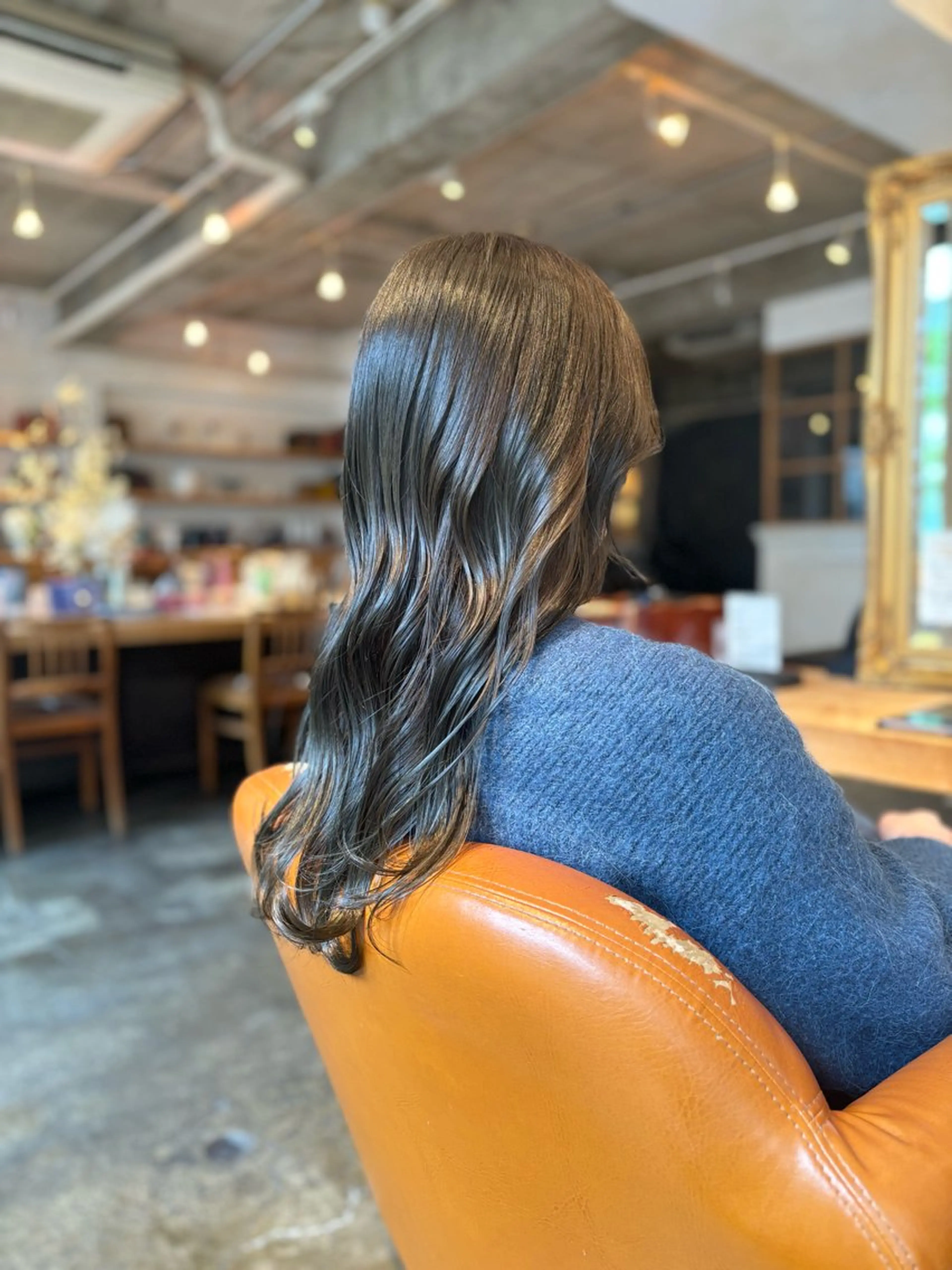 カラー グレージュ 髪質改善カラー ブラウン🤎YUMEのヘアスタイル