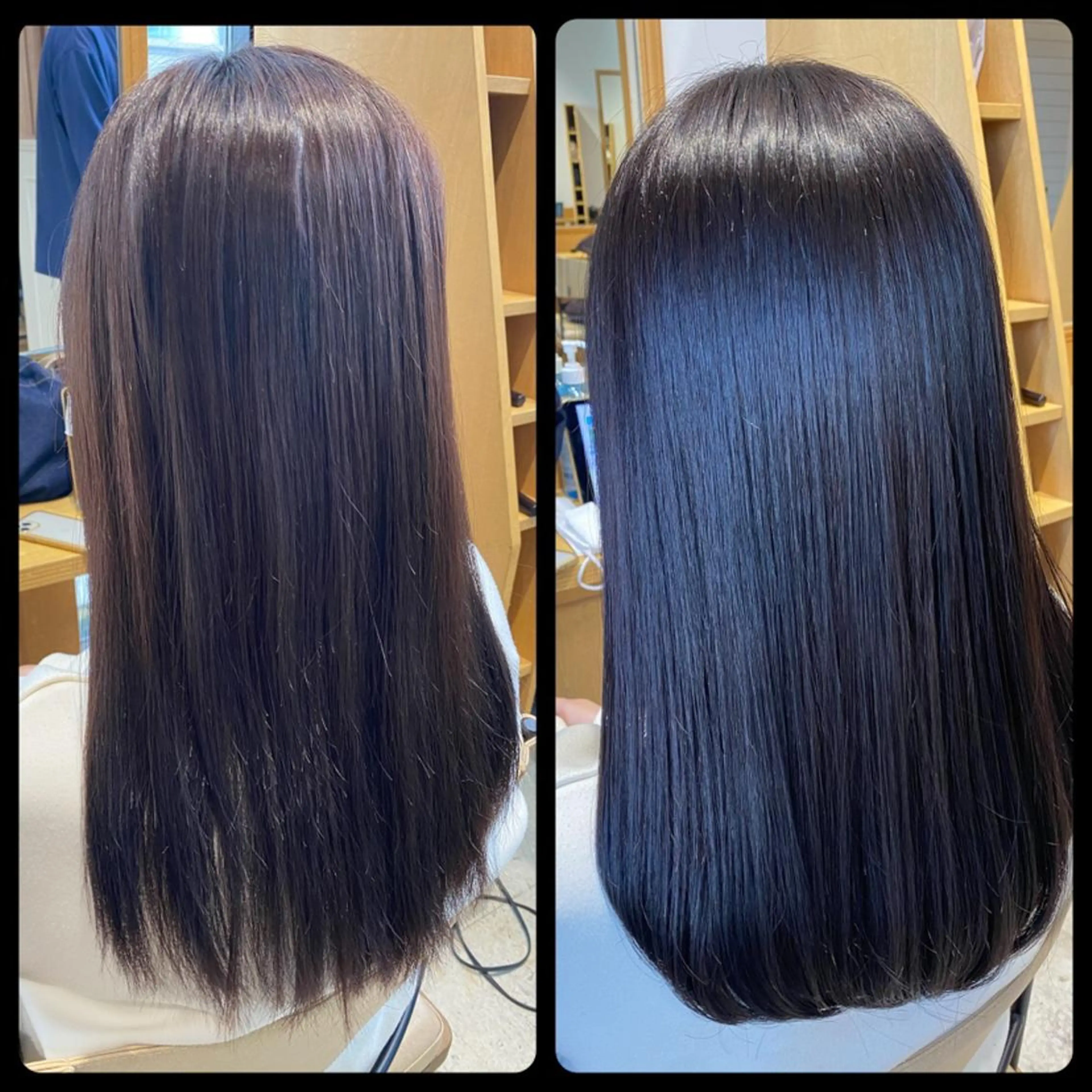 ロング カラー AmphiTokyo 池邉智成のヘアスタイル