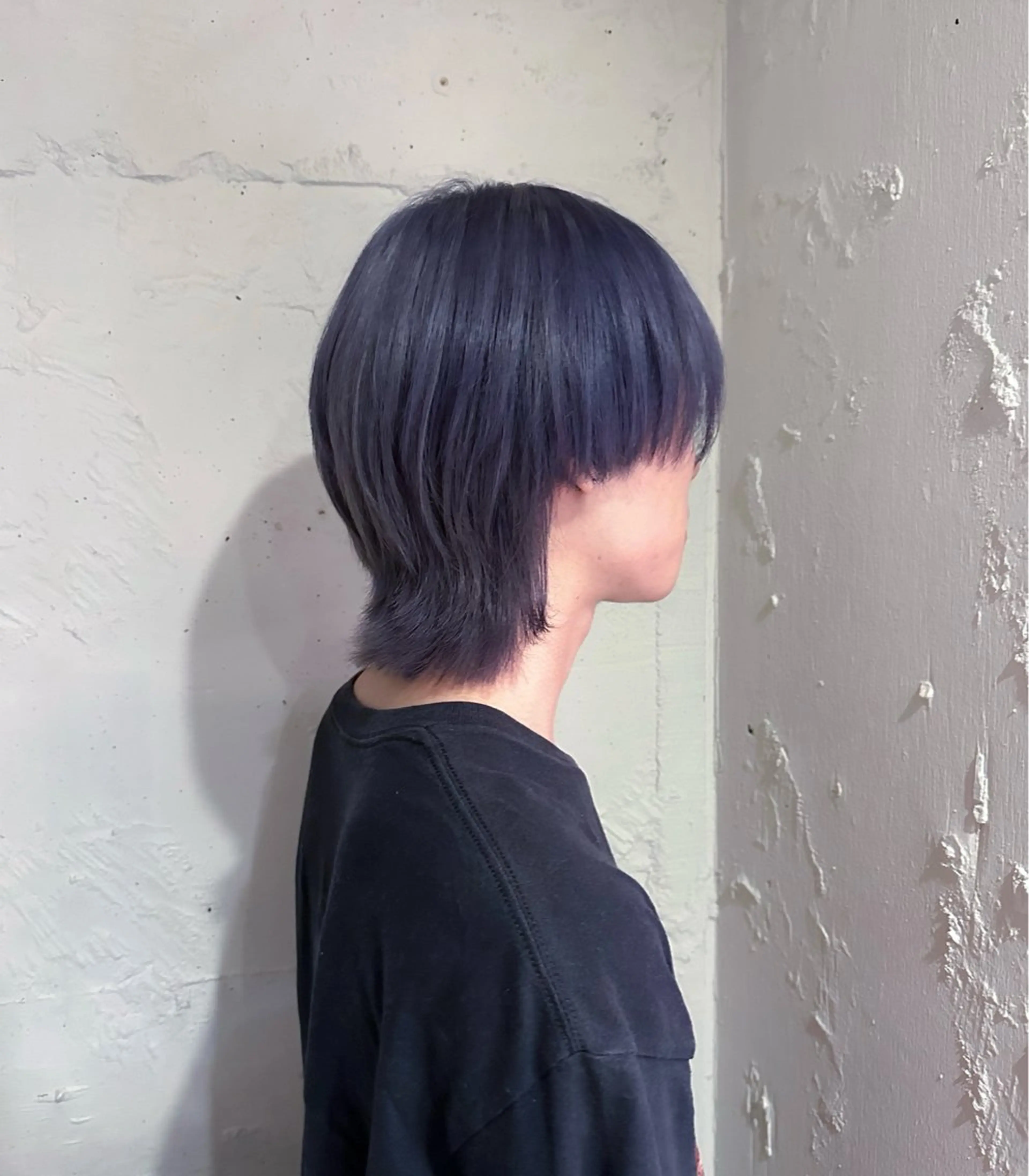 ショート カラー ブルーカラー ブルーラベンダー ラベンダーカラー ウルフカット 🐺ウルフオタク🐺 ハイトーン/moeのヘアスタイル