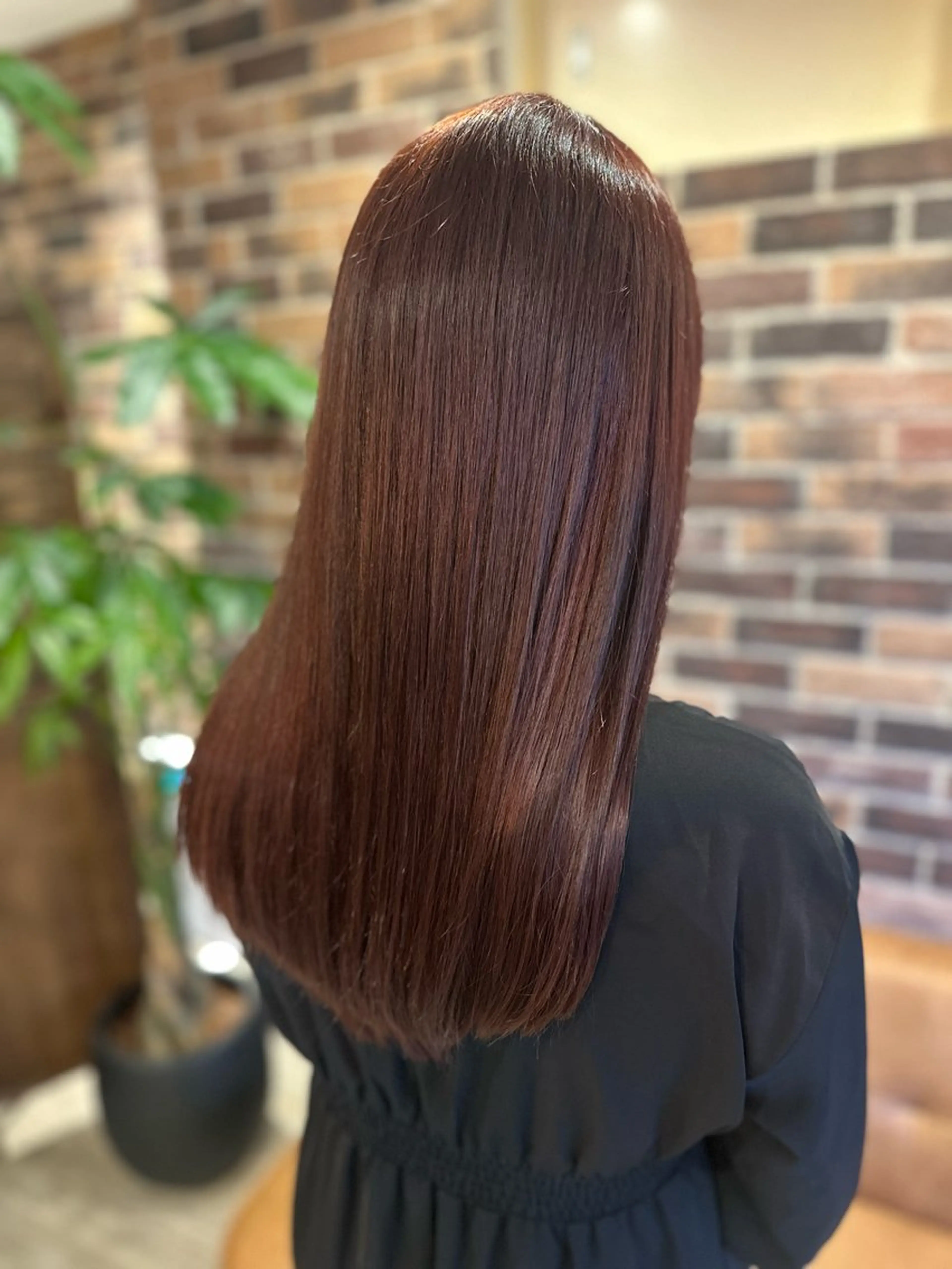 ロング カラー 髪質改善 トリートメント ダブルカラー/透明感 /髪質改善/MAHOのヘアスタイル