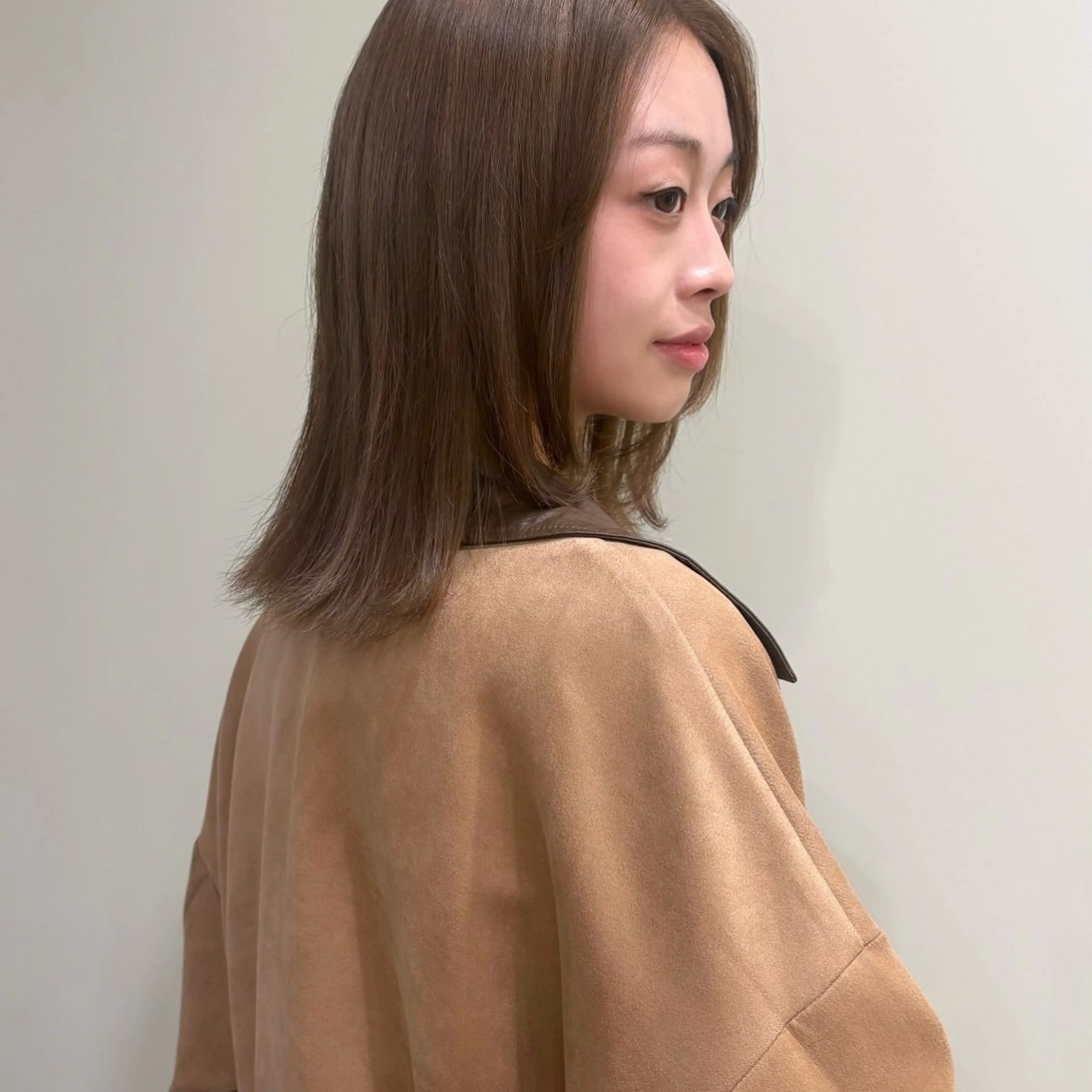 ミディアム カラー ヘアカラー トリートメント hana/艶髪 /透明感カラー🪞のヘアスタイル