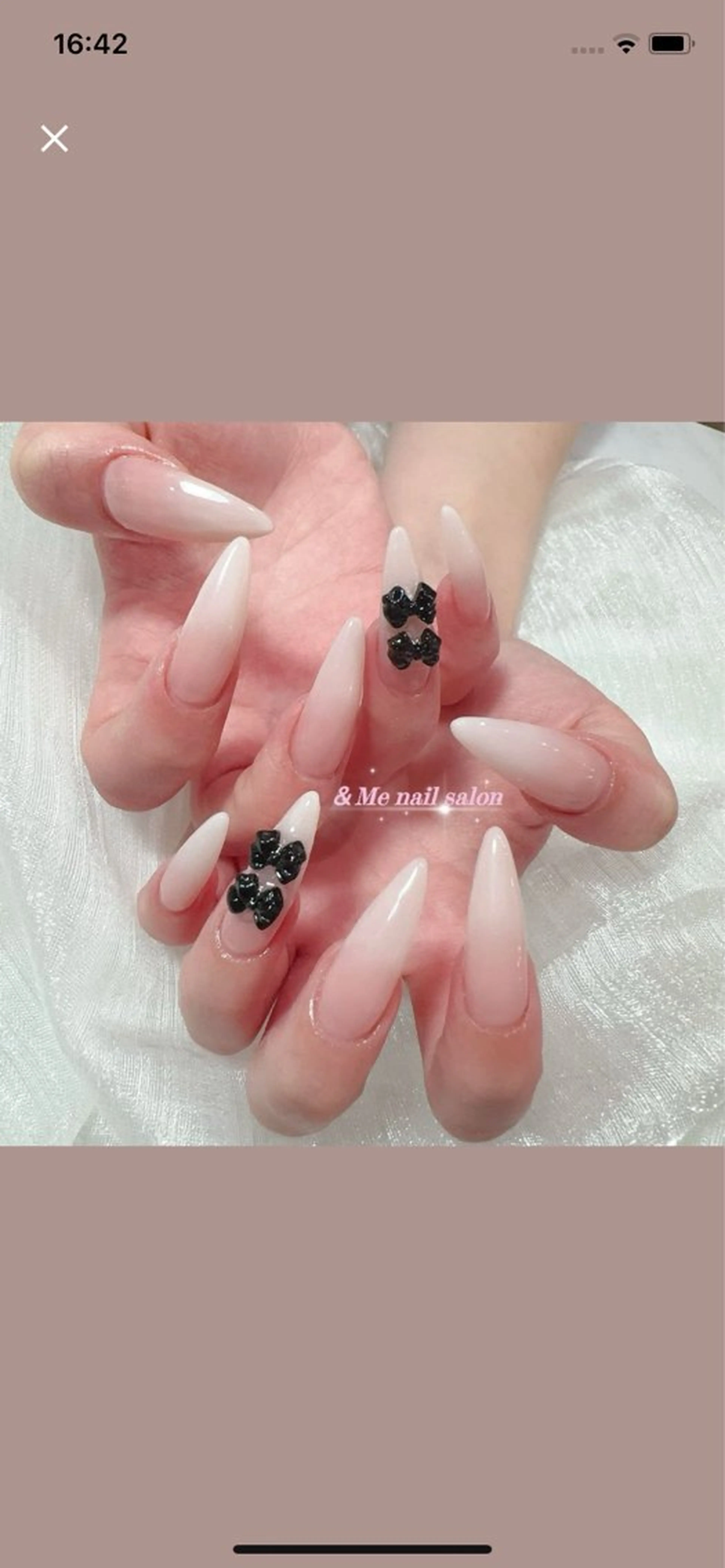ネイル ハンドネイル &ME ネイルサロンのネイルデザイン