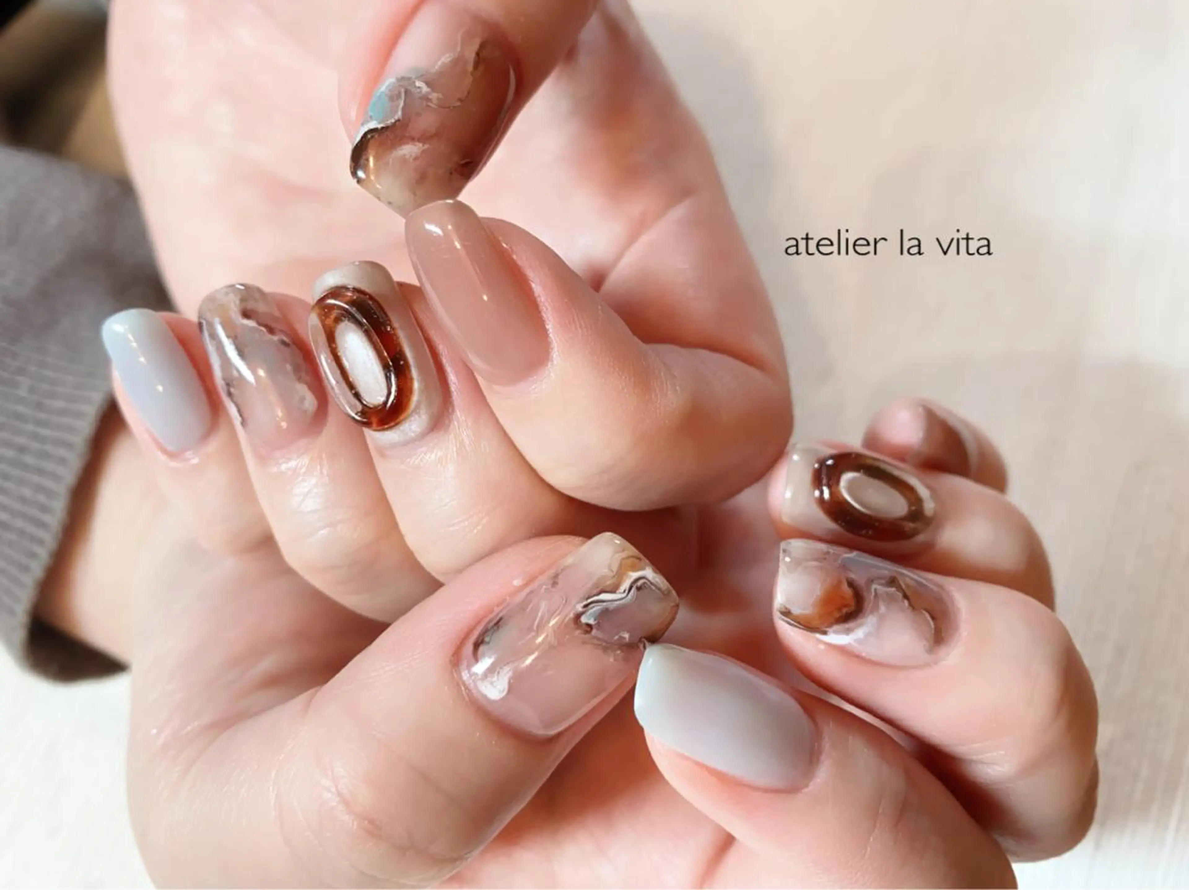 ネイル ハンドネイル atelier la vita所属・lavita. mimuraのネイルデザイン