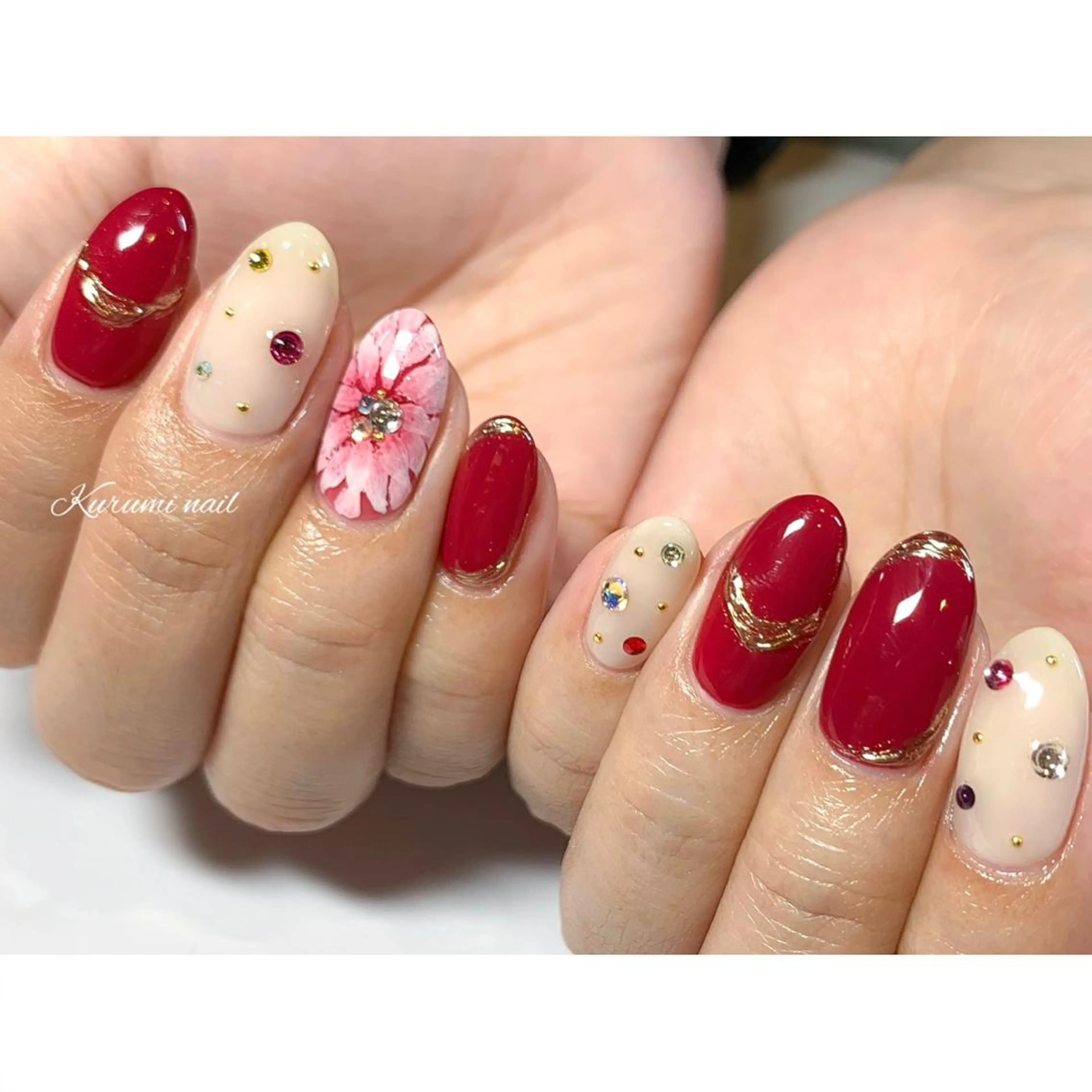 ネイル ハンドネイル Maison noyerのネイルデザイン