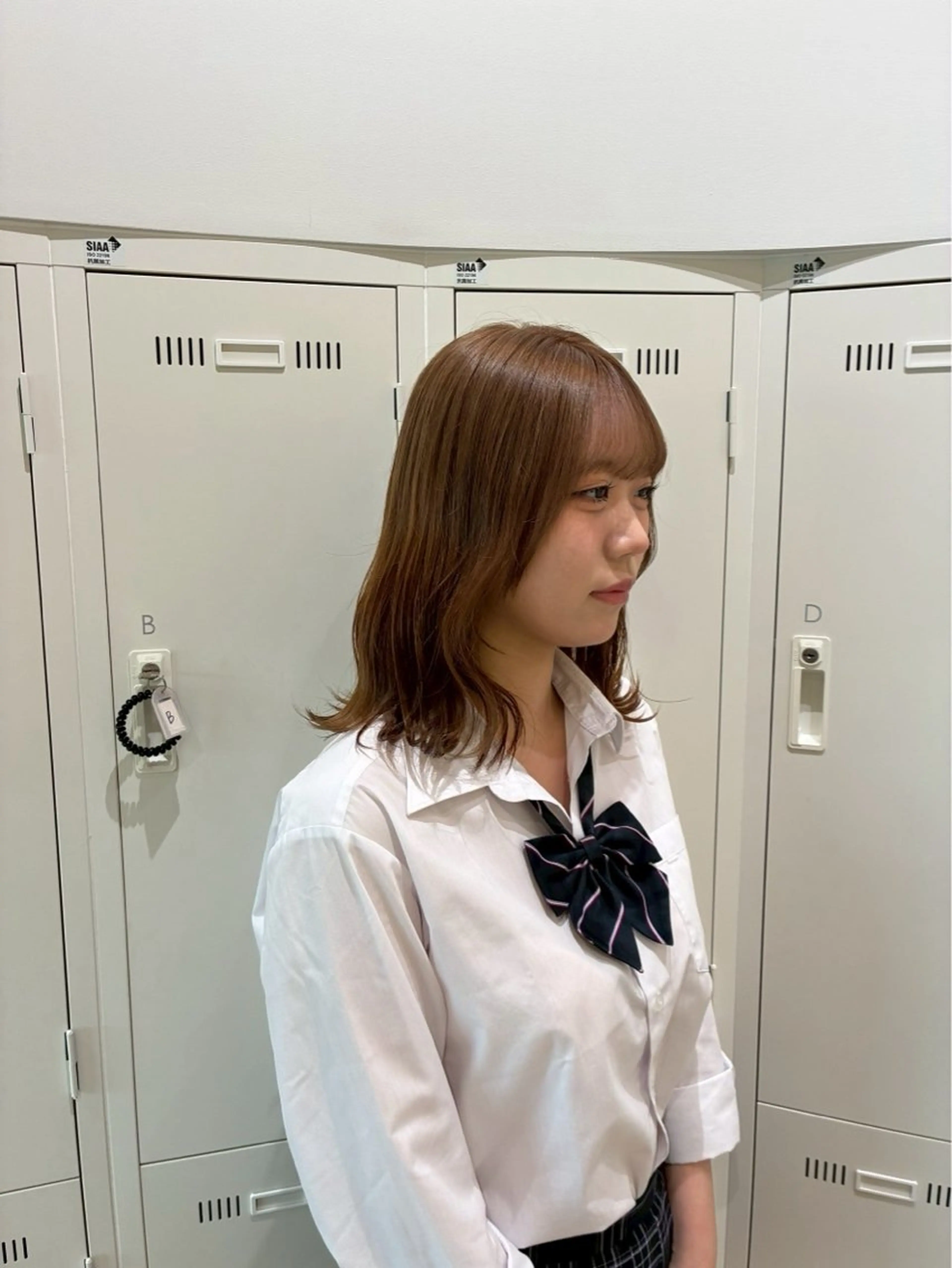 ミディアム ヘアカラー トリートメント 艶髪/ハイトーン ️🫧rino🫧のヘアスタイル