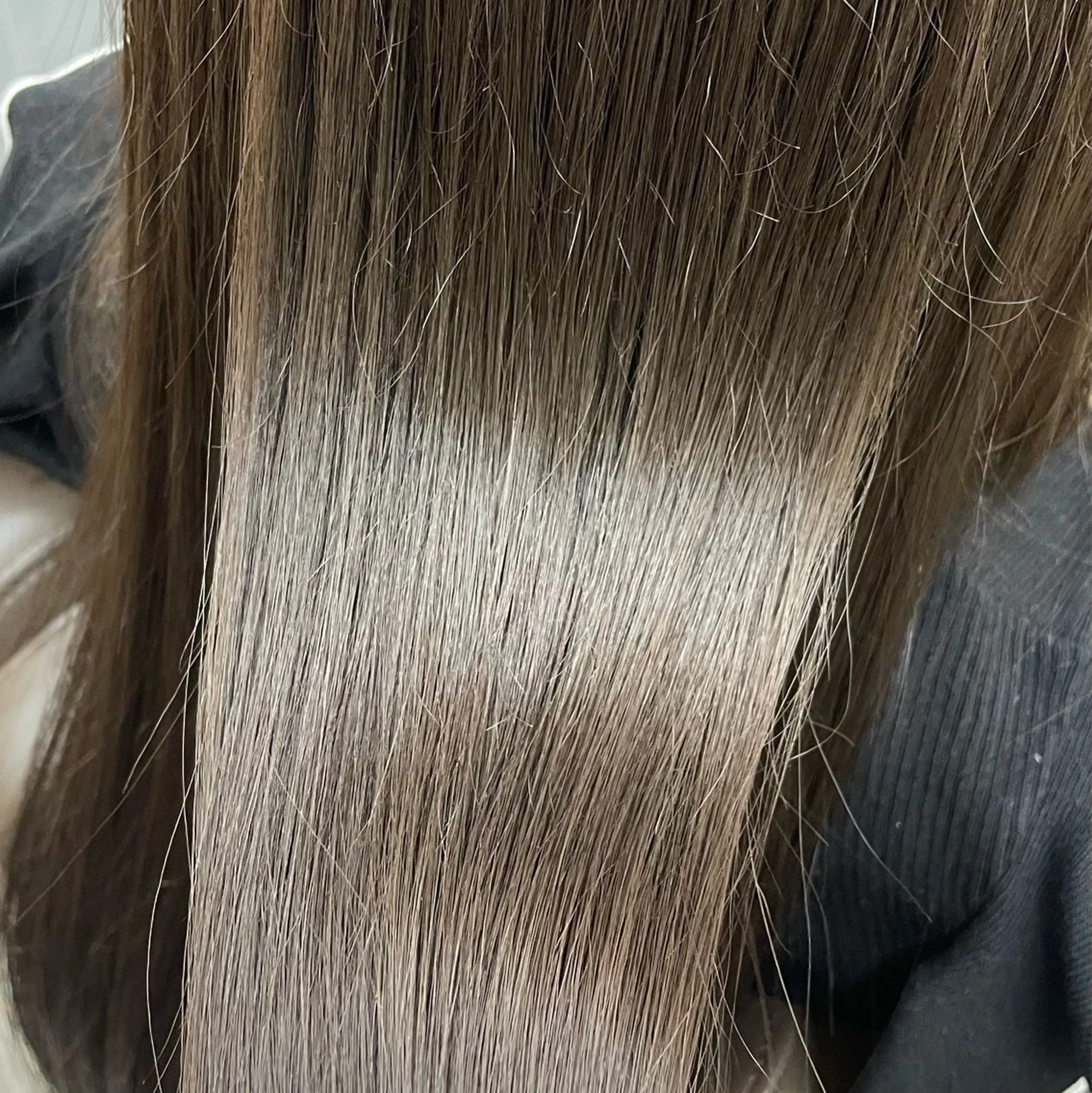 ロング 縮毛矯正 前野 早紀のヘアスタイル