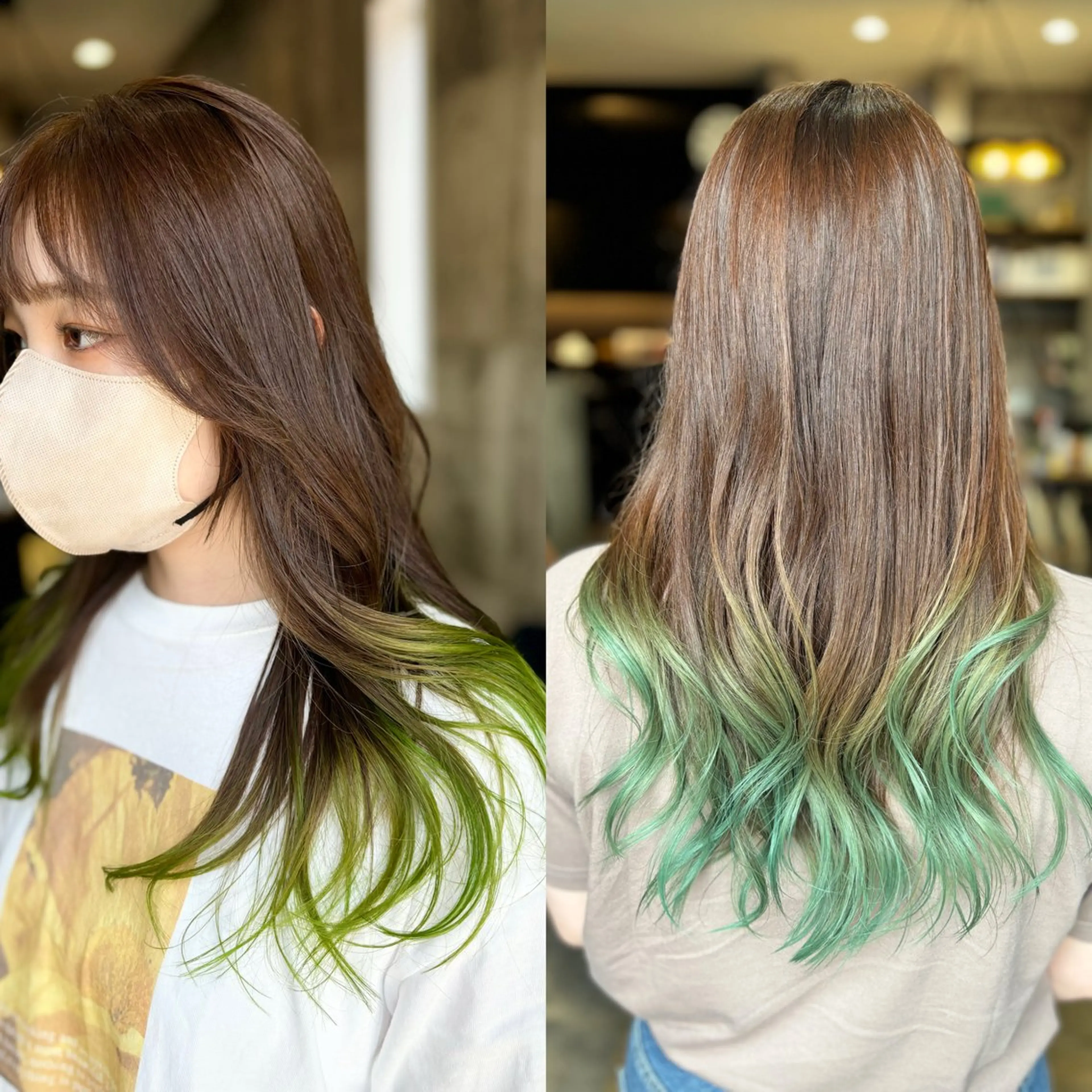 セミロング yoshihara yuukiのヘアスタイル