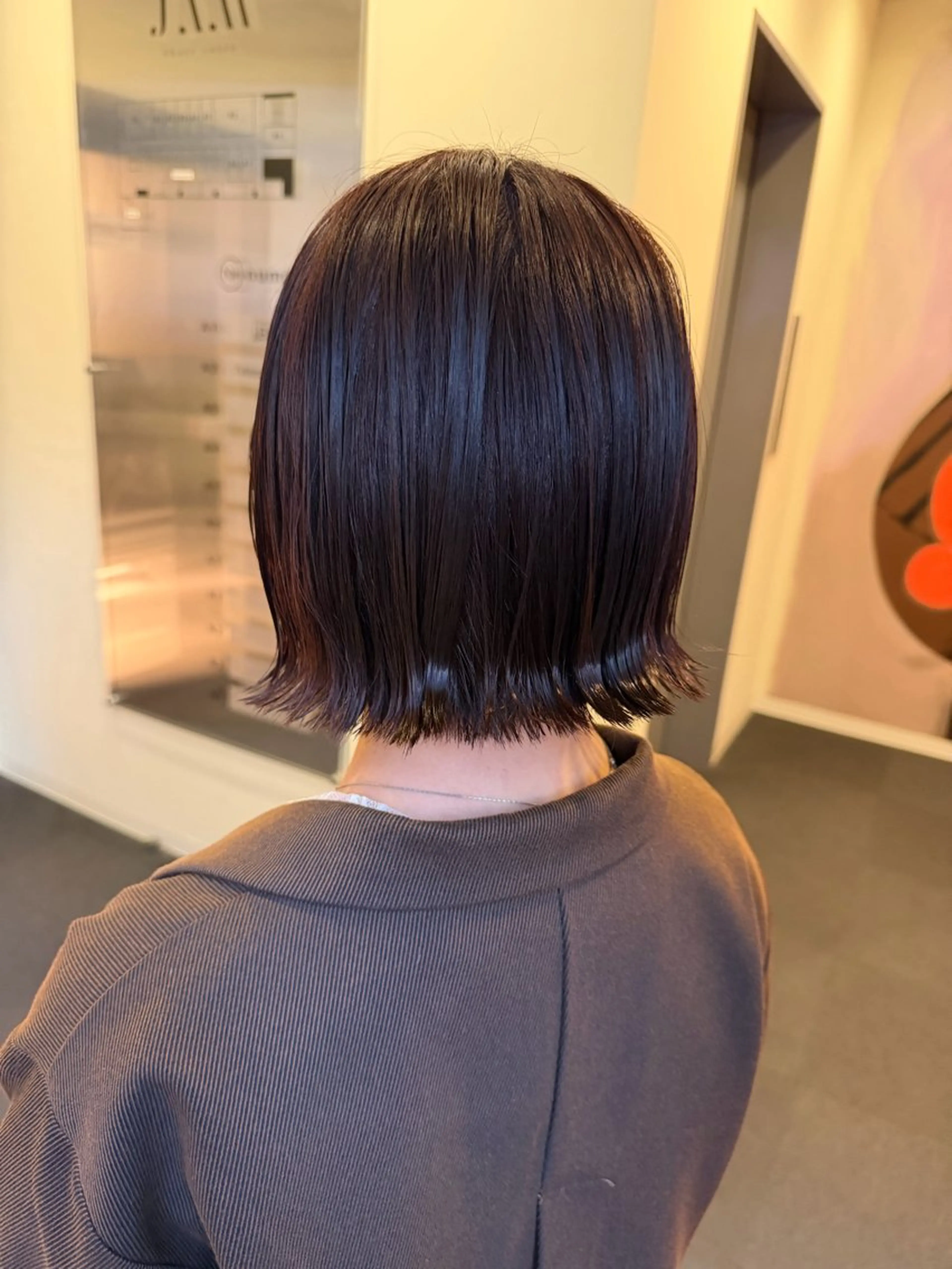 ミディアム ボブ レイヤー honoka🌀のヘアスタイル