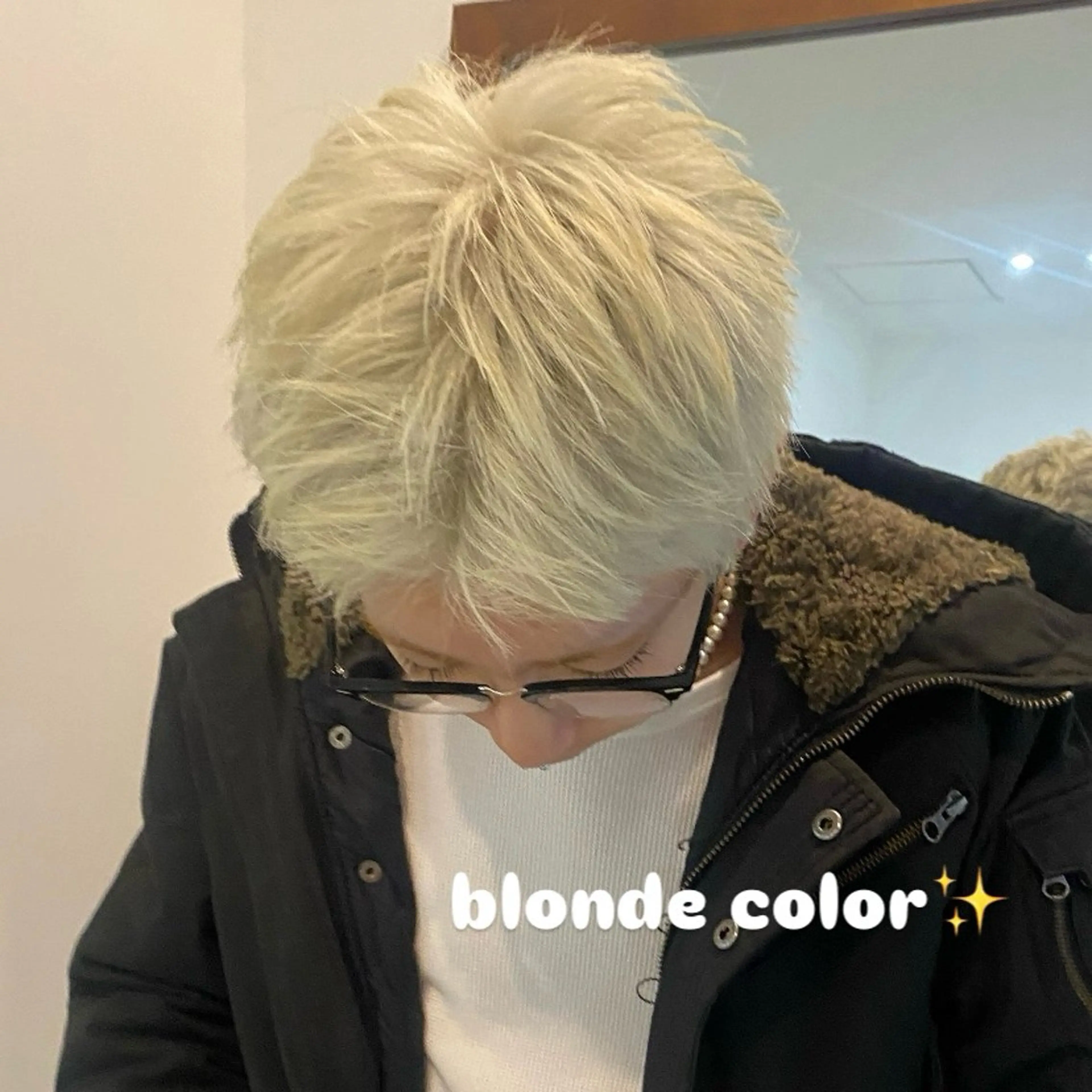 カラー メンズ ヘアカラー ササキ モモカ🦙💫のヘアスタイル