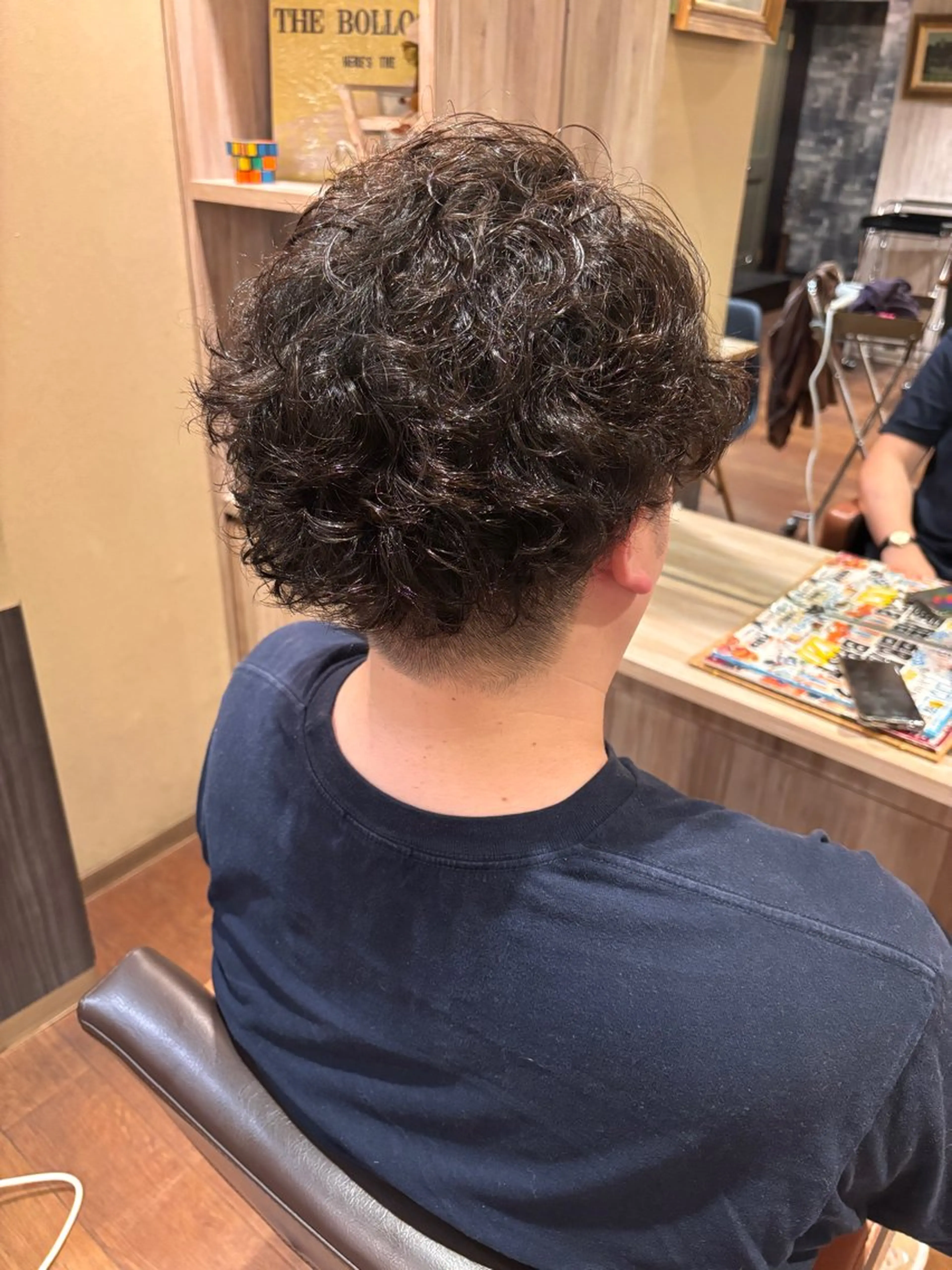 ショート パーマ メンズ 齋藤 瑞樹のヘアスタイル