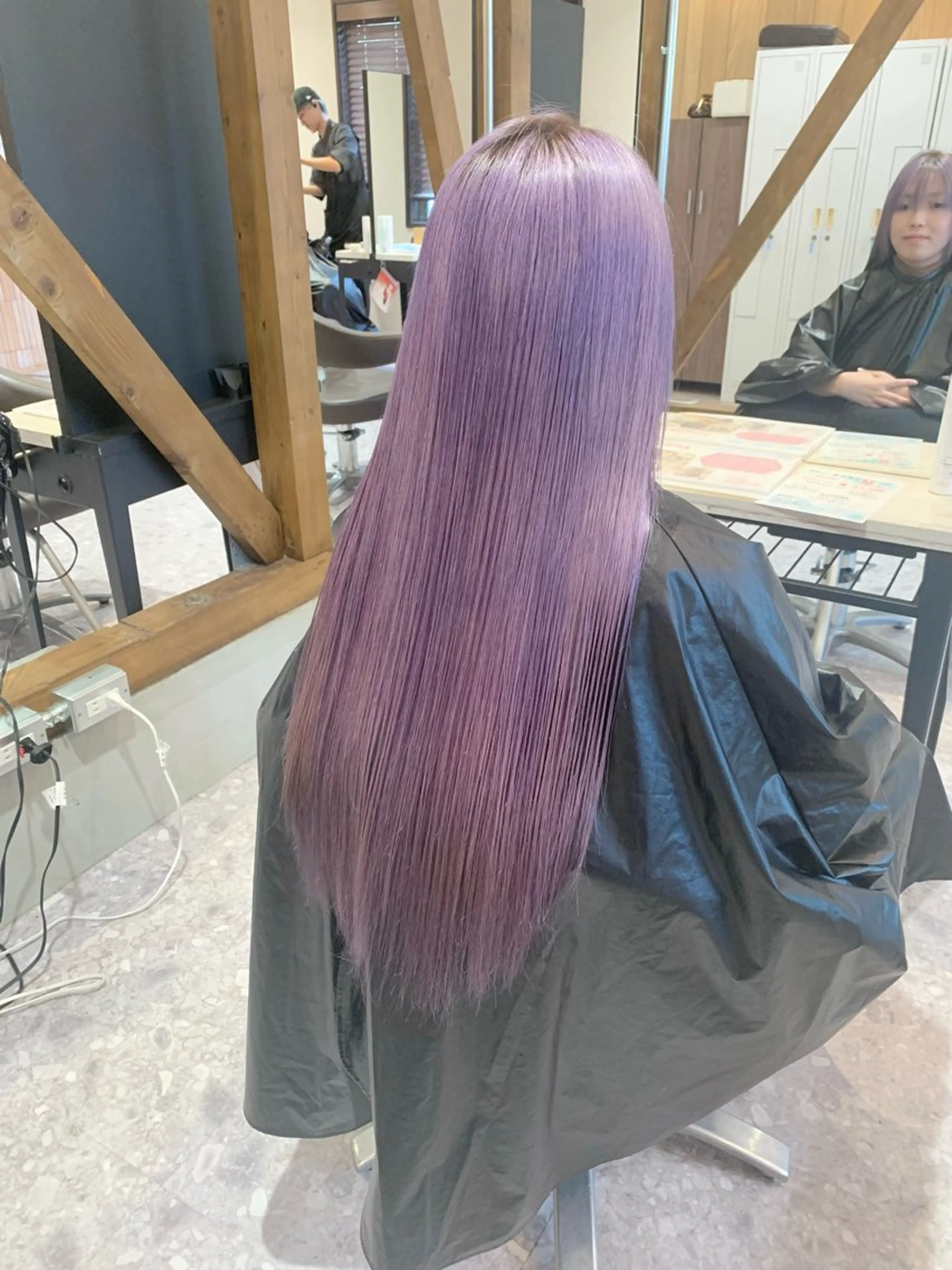 ロング カラー 和歌山1カラーが 上手い🎨神保克行のヘアスタイル