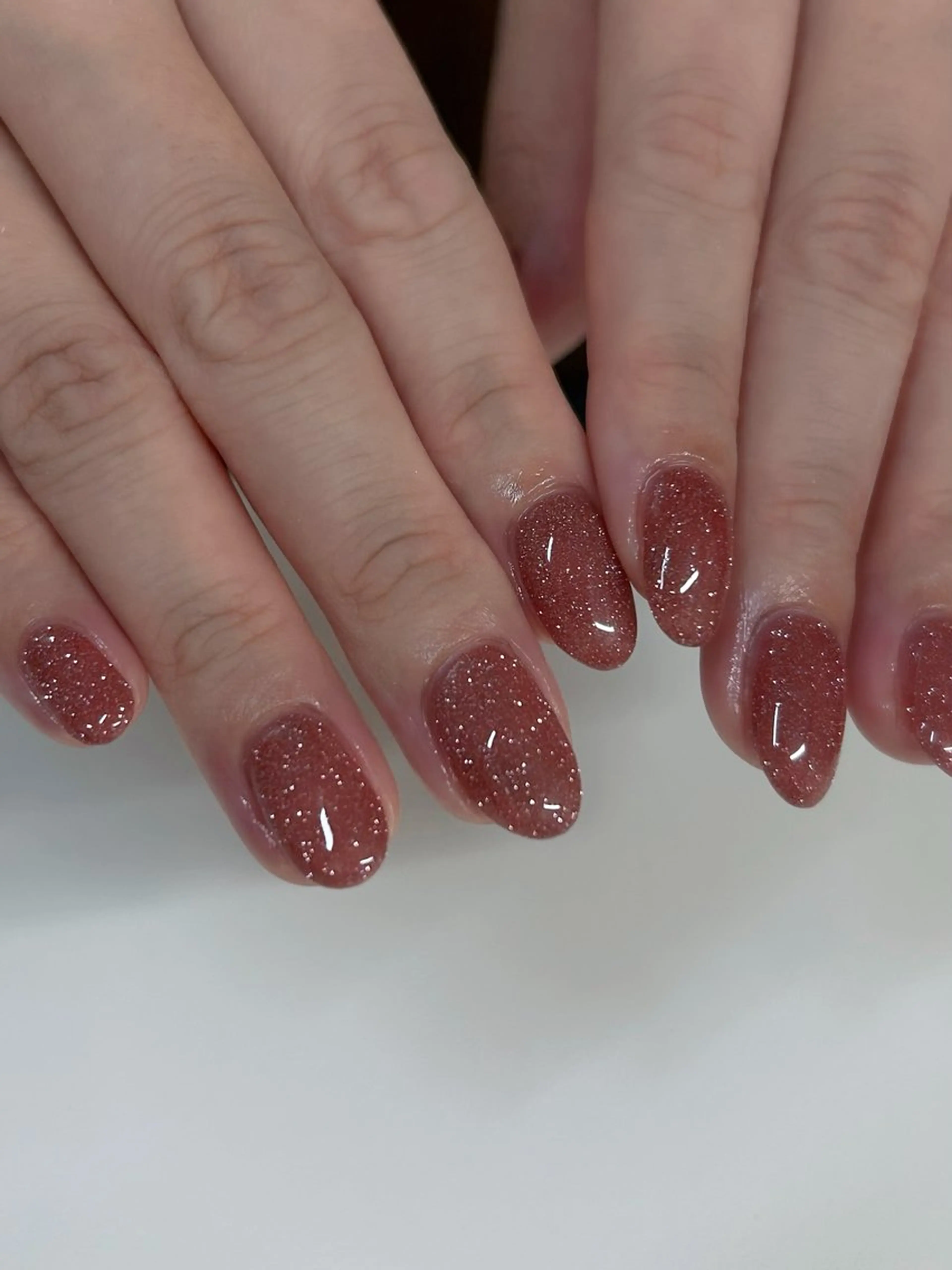 Puppyコース(マグネットワンカラー、カラーグラデーション、チークネイル)の写真