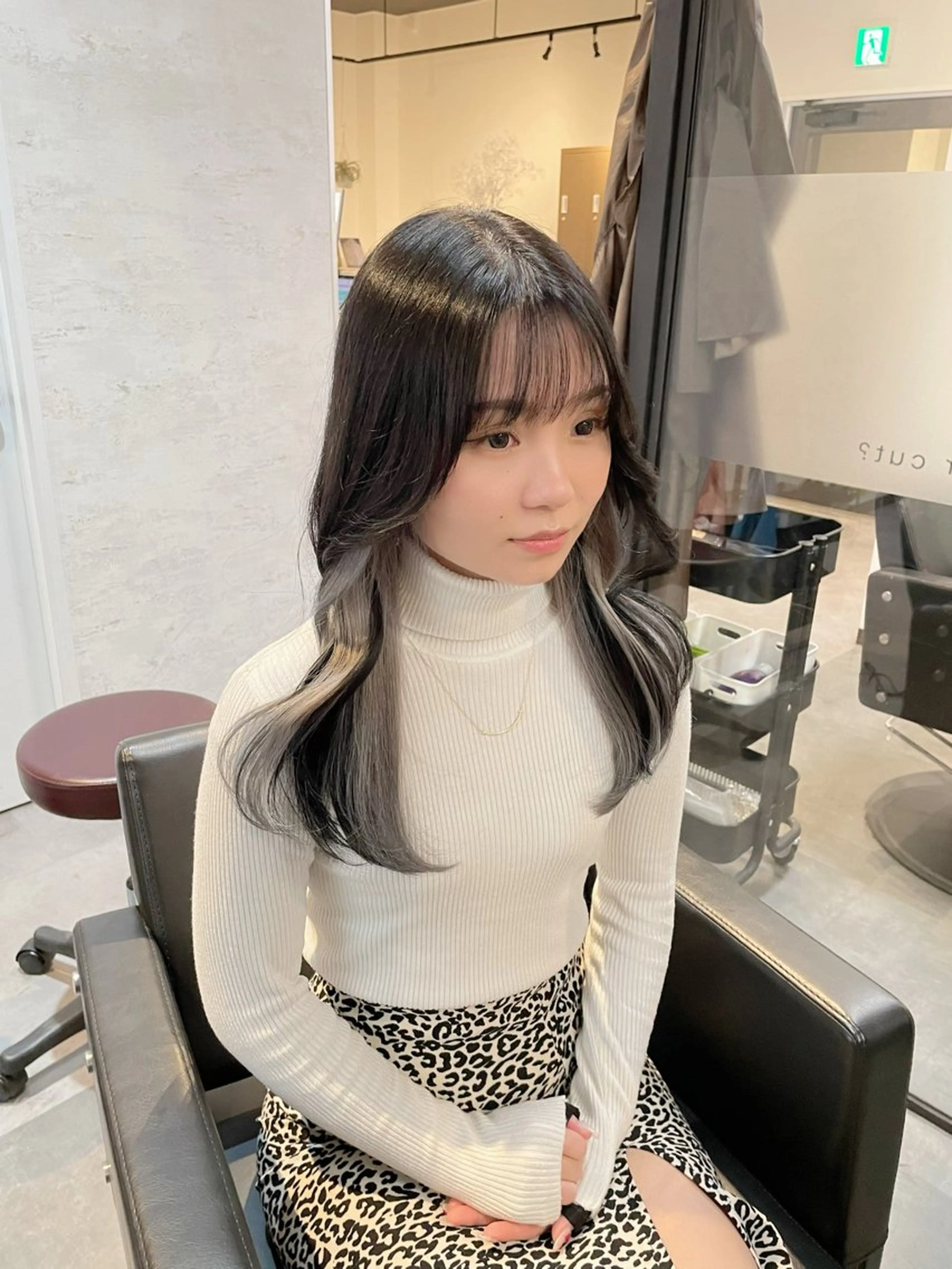 【人気No.2】似合わせカット+うる艶フルカラー¥8000の写真