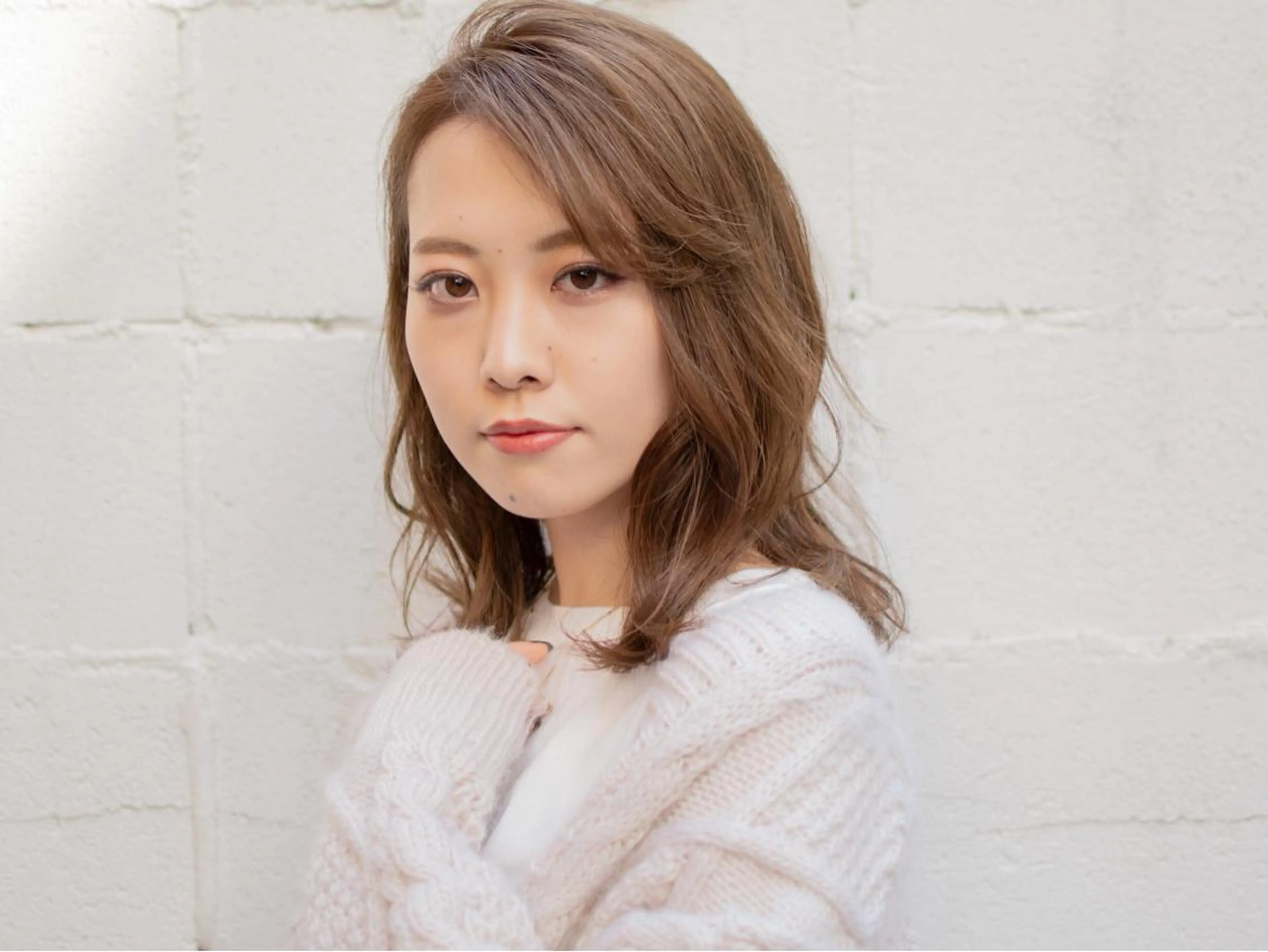 セミロング カラー ツヤ美髪💐 髪質改善/高山愛来のヘアスタイル