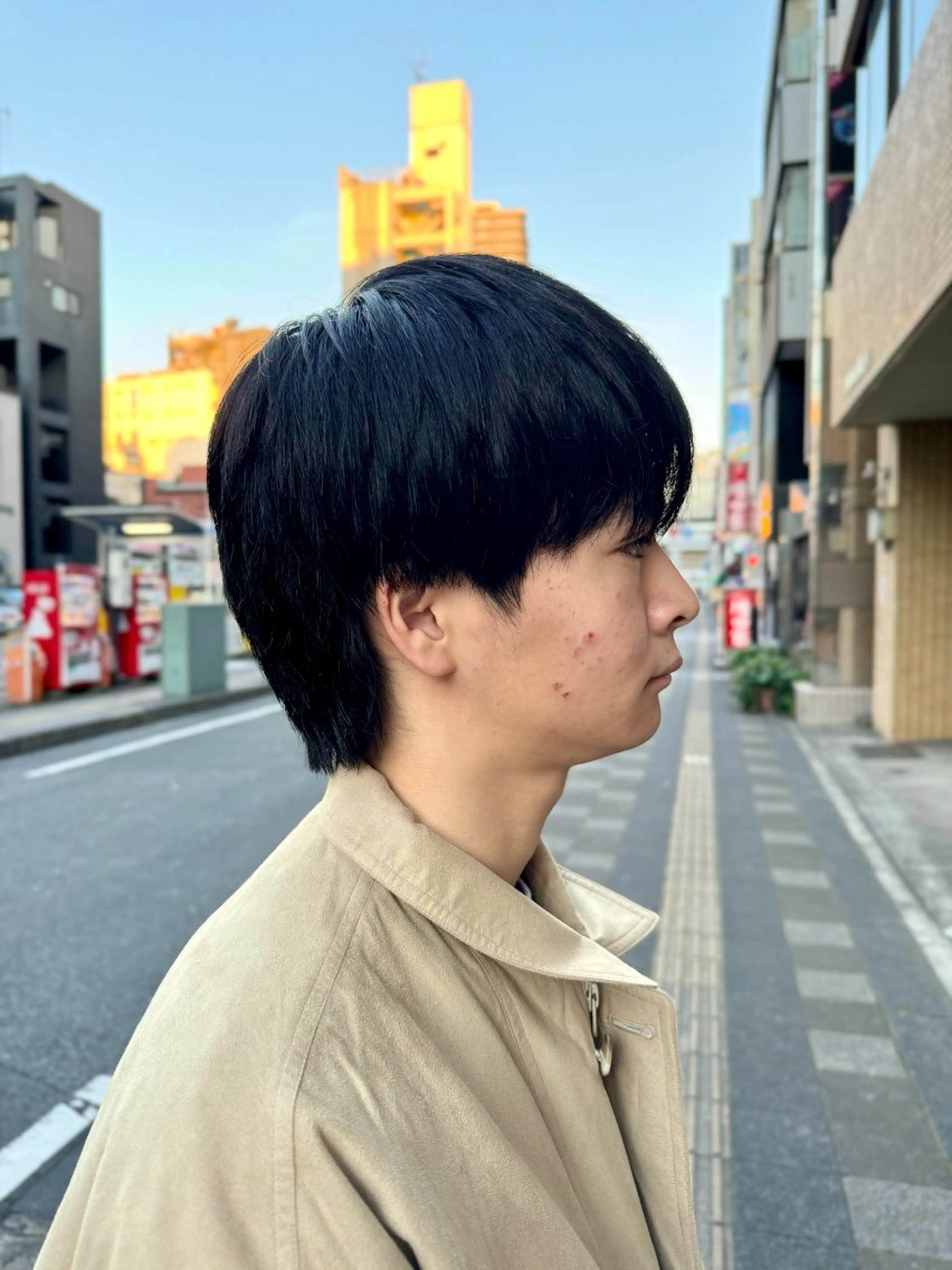 メンズ 米元 春奈のヘアスタイル
