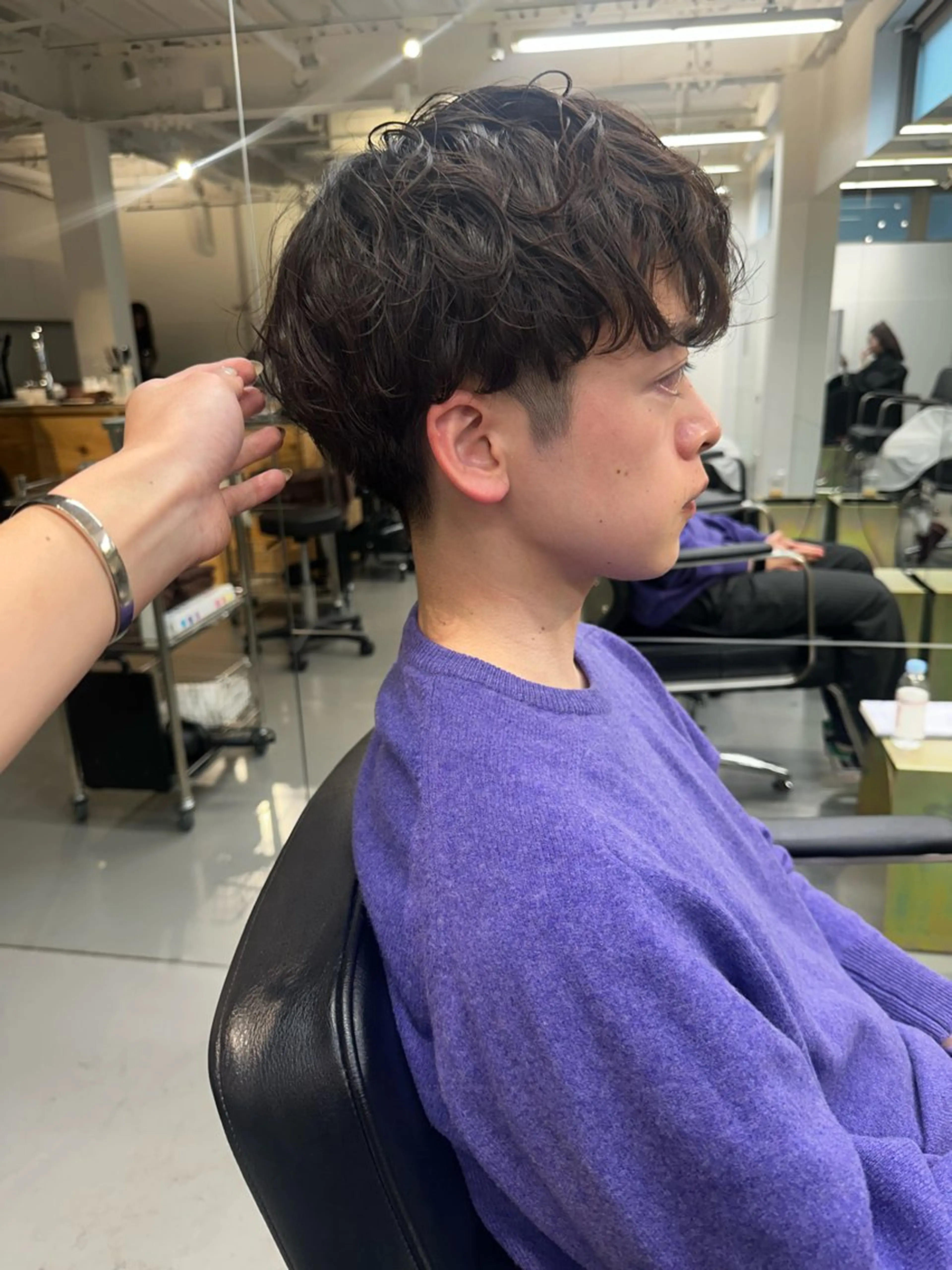 ショート パーマ カット パーマ お悩み解決パーマ hana🩰のヘアスタイル