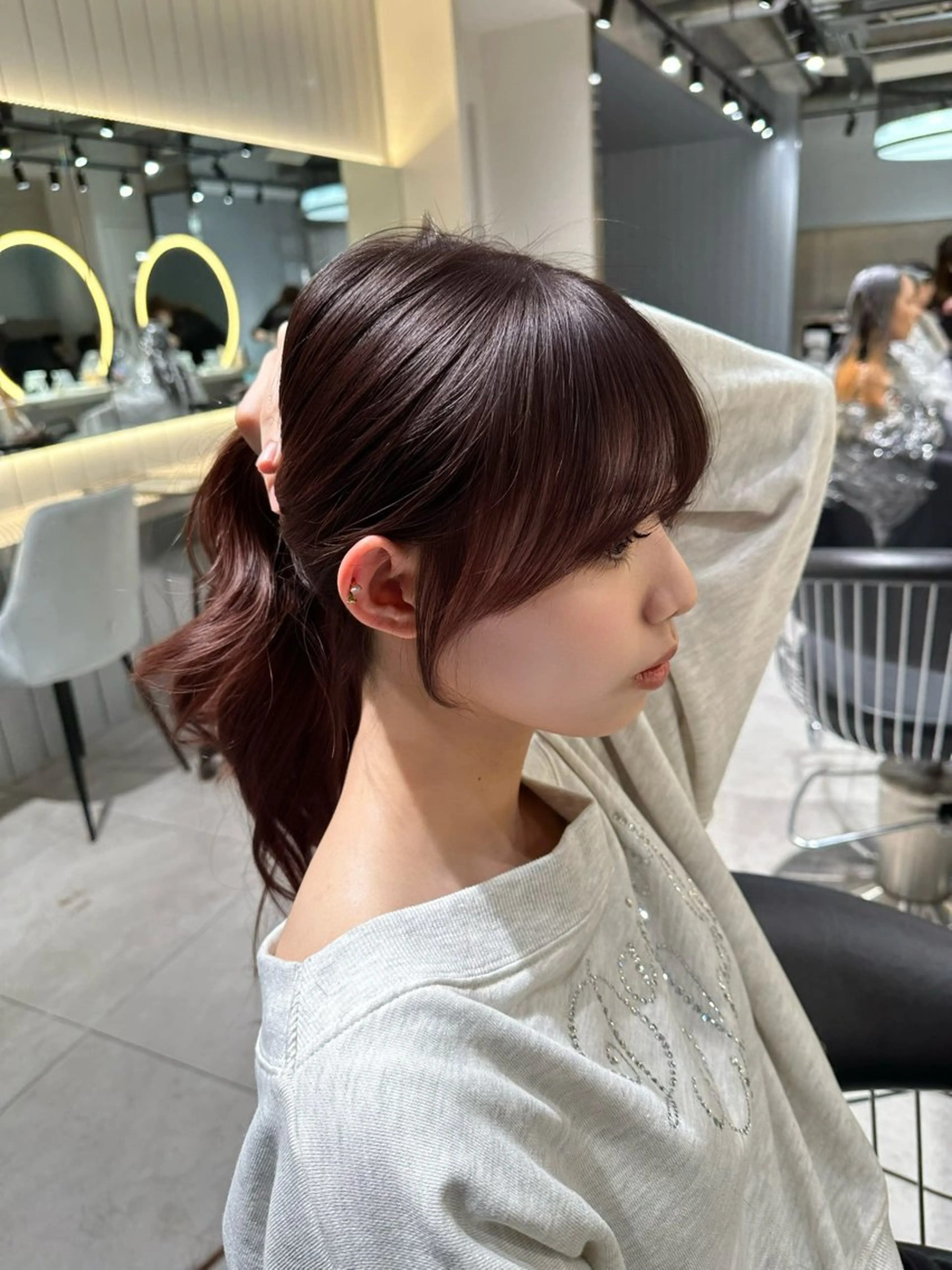 ミディアム ヘアカラー コウスケ/ lond uluのヘアスタイル