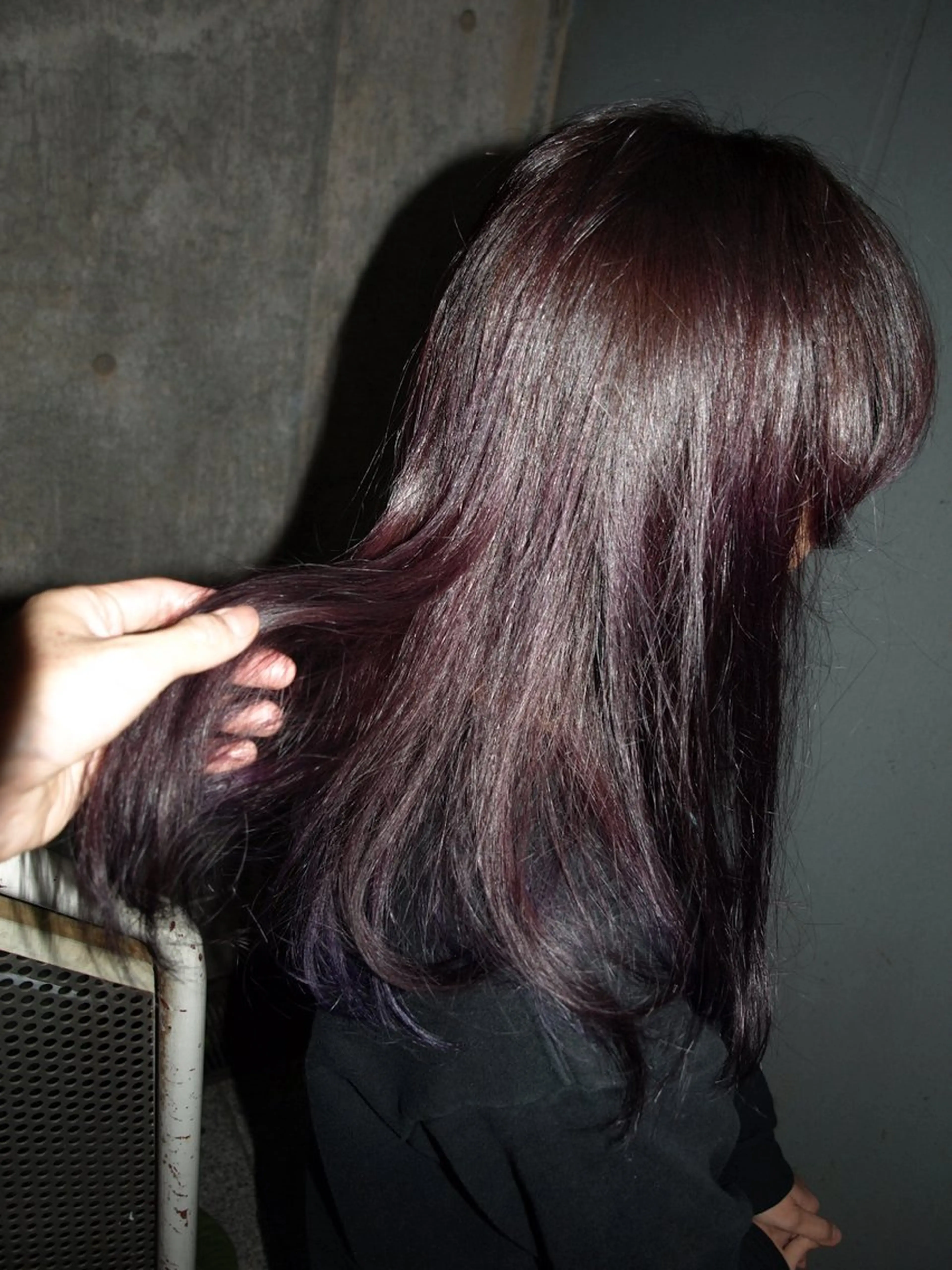 セミロング カラー 髙橋 功誠のヘアスタイル