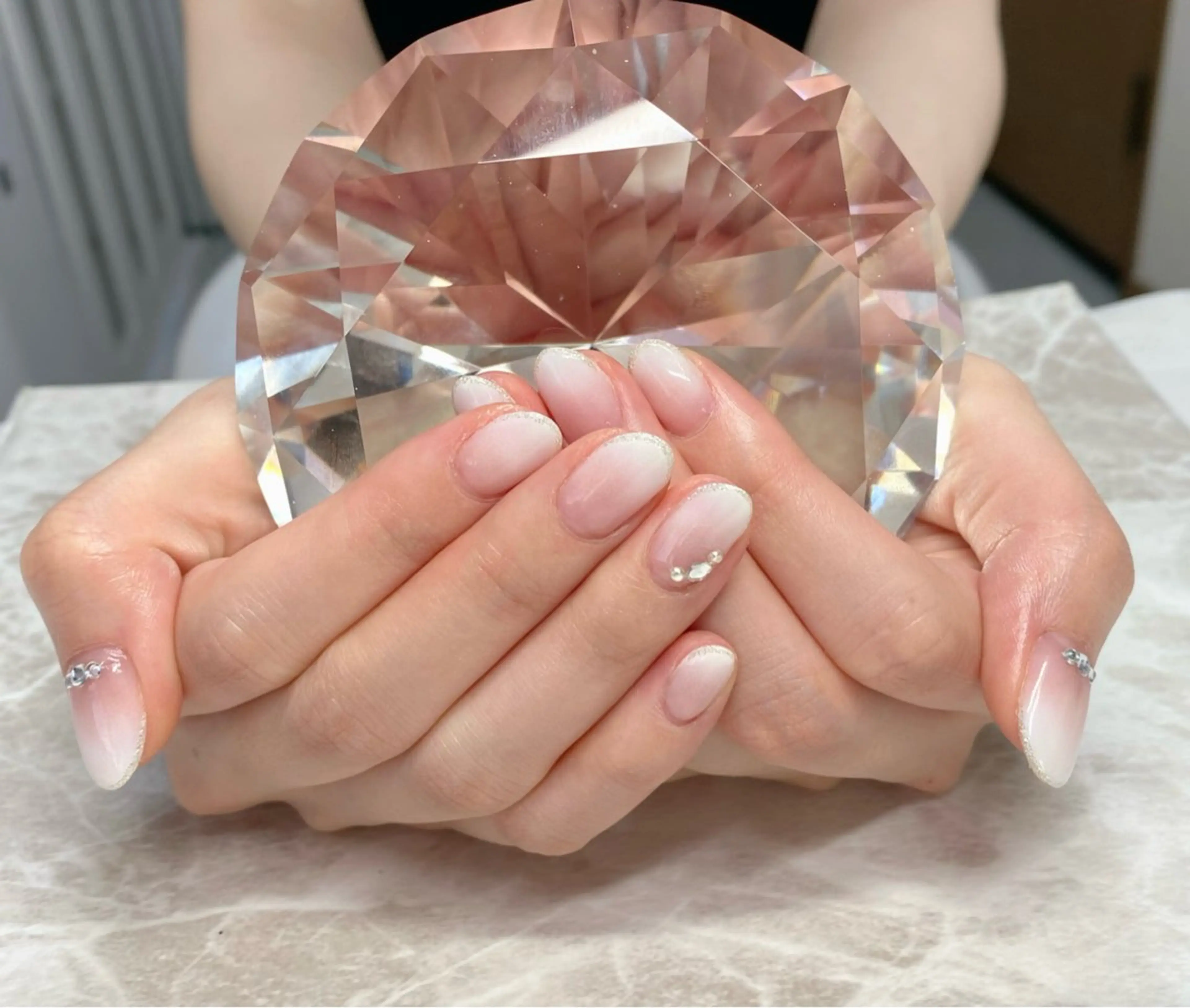 ネイル フレンチネイル ハンドネイル ゆぴねいる所属・ゆぴねいる yupinailのネイルデザイン