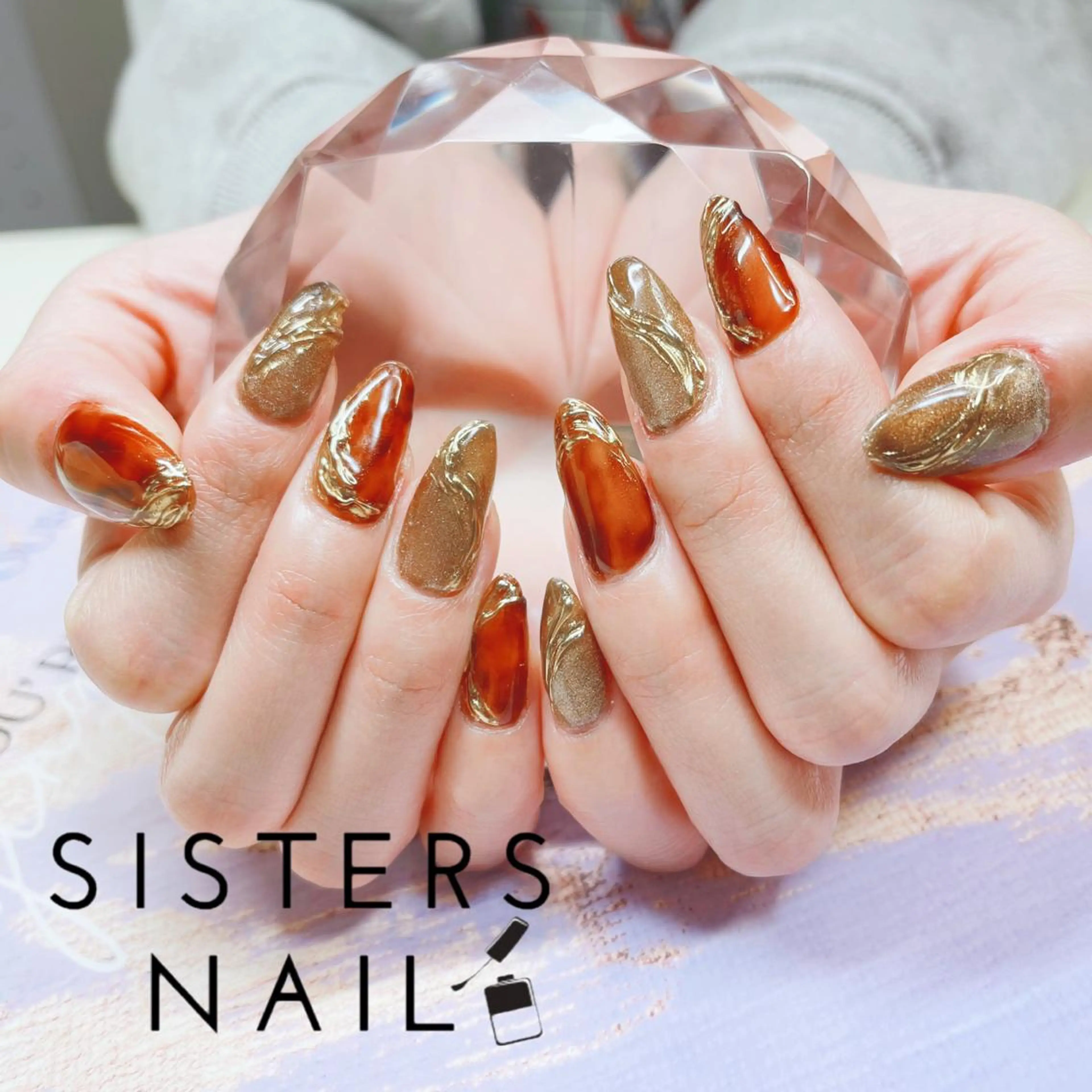 ネイル ハンドネイル ハンドケア sisters nail.fのネイルデザイン