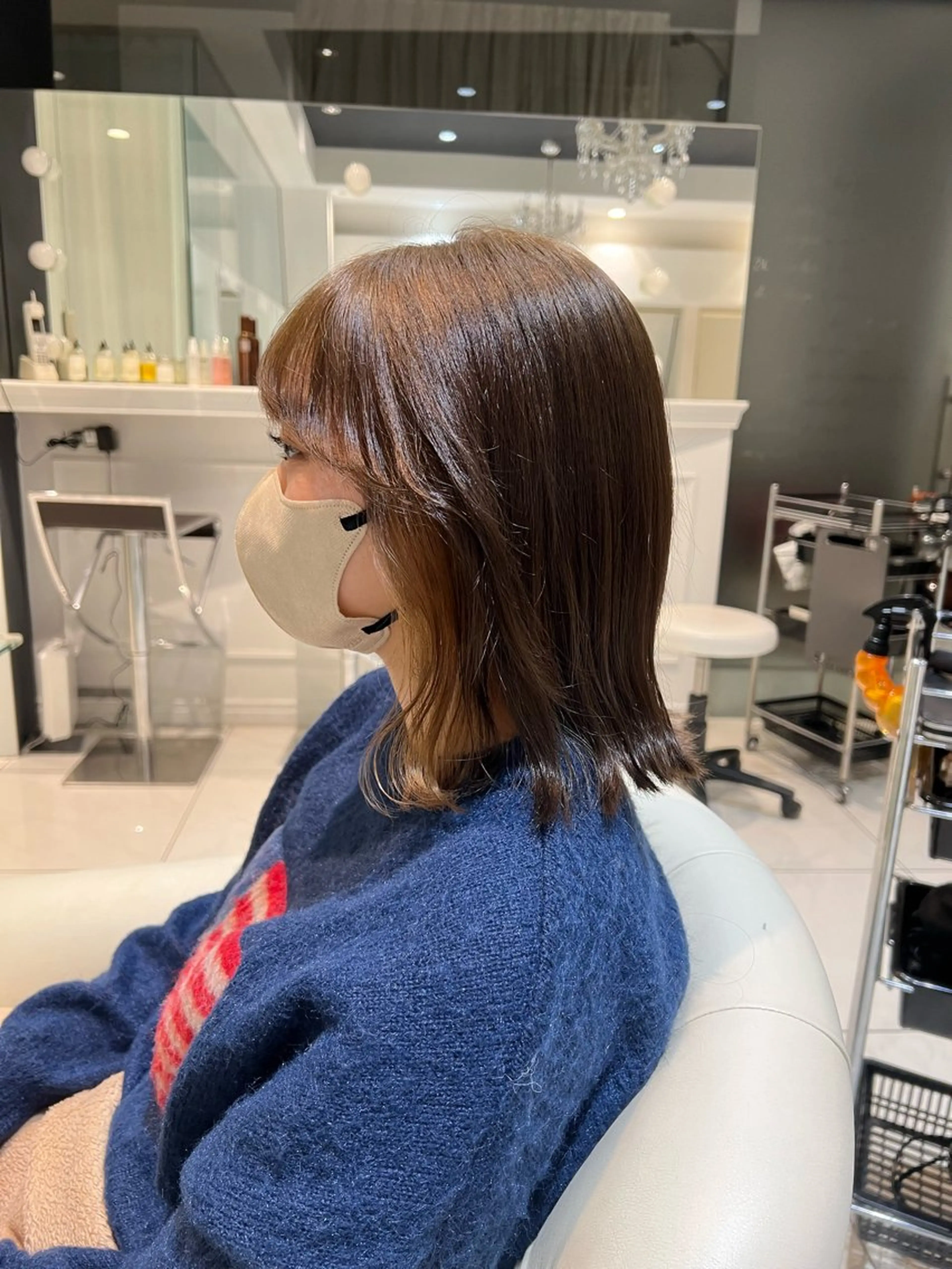 カラー 透明感カラー インナーカラー KINGDOM イナキ🌙のヘアスタイル